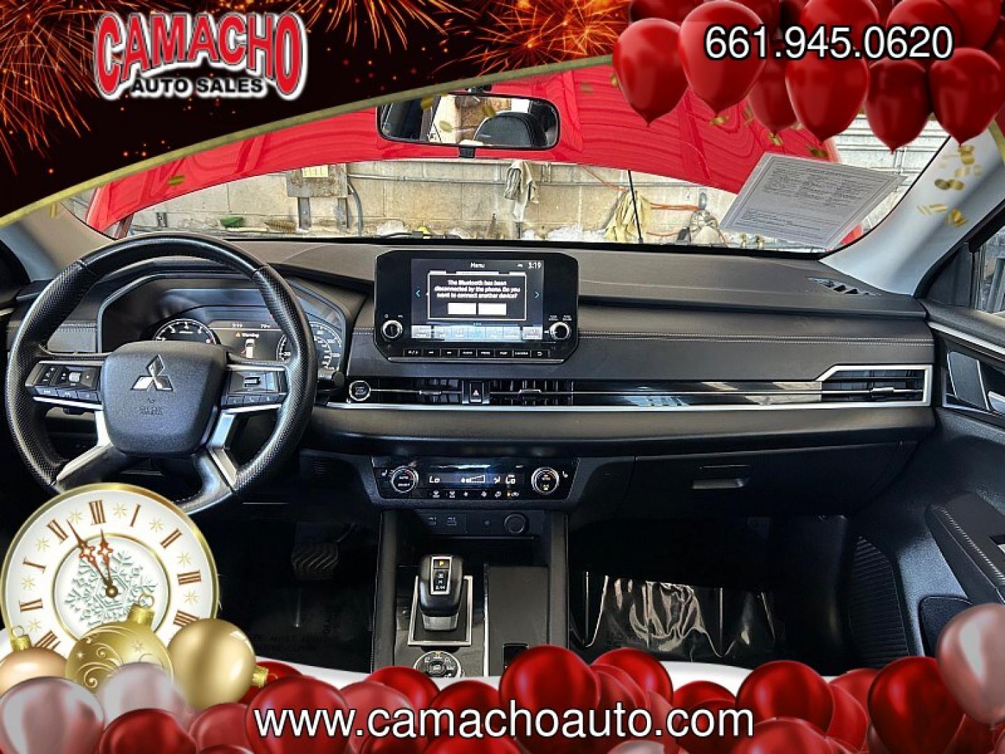 2024 RED Mitsubishi Outlander (JA4J3VA8XRZ) with an 4-Cyl 2.5 Liter engine, Automatic CVT transmission, located at 412 Auto Vista Drive, Palmdale, CA, 93551, (661) 945-0620, 34.592636, -118.136681 - Photo#18