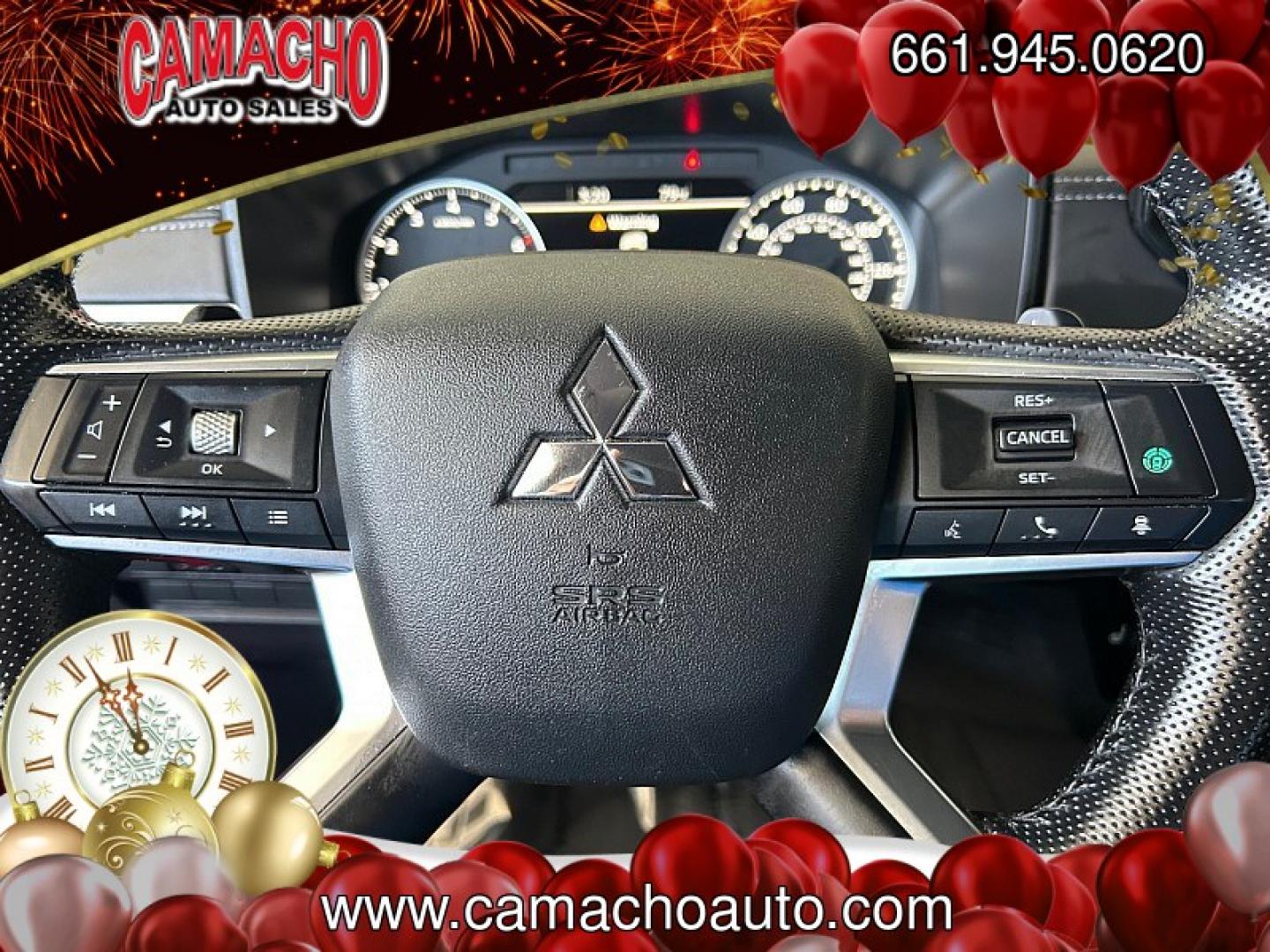 2024 RED Mitsubishi Outlander (JA4J3VA8XRZ) with an 4-Cyl 2.5 Liter engine, Automatic CVT transmission, located at 412 Auto Vista Drive, Palmdale, CA, 93551, (661) 945-0620, 34.592636, -118.136681 - Photo#21