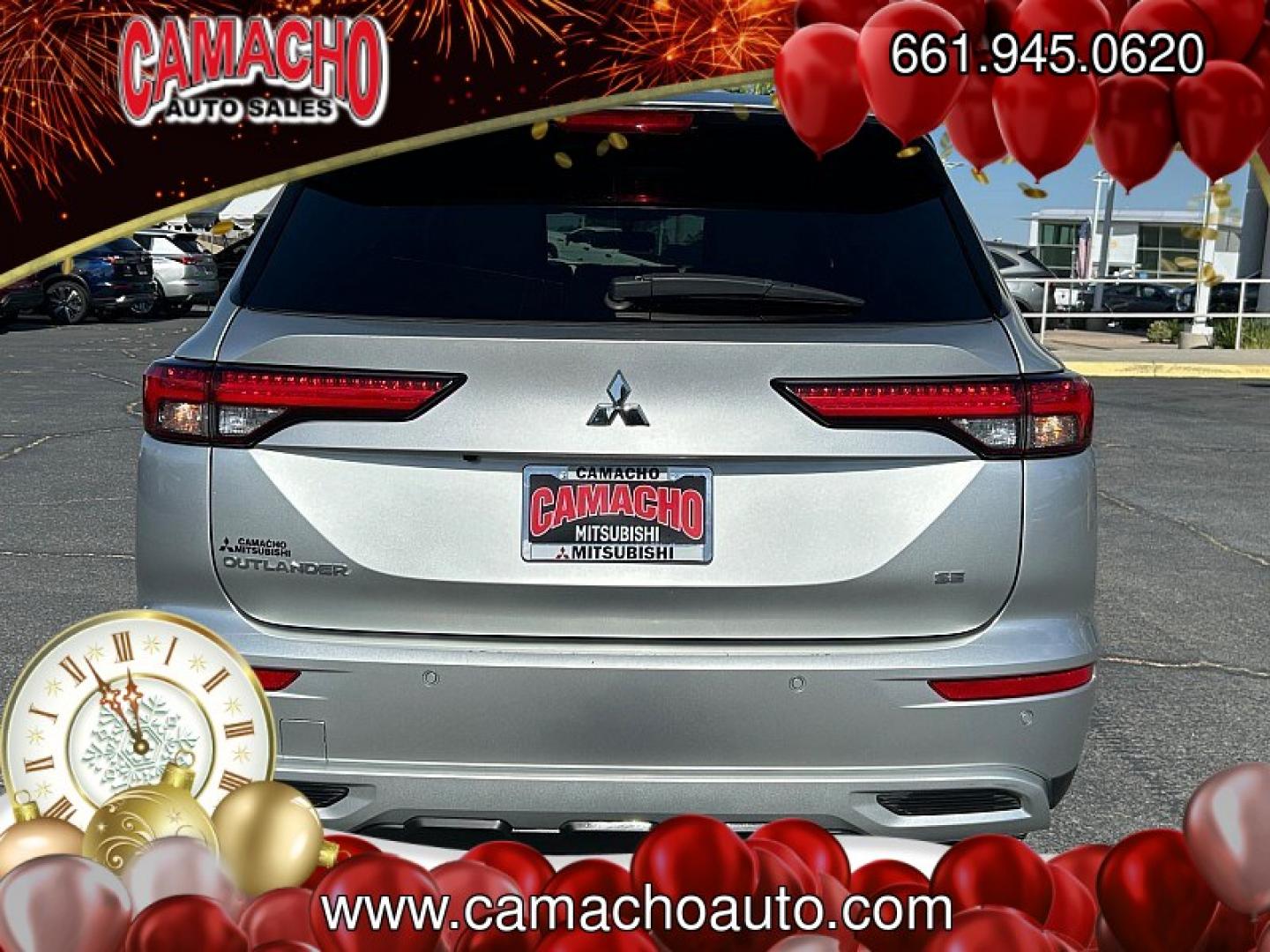 2024 BLACK Mitsubishi Outlander (JA4J3VA89RZ) with an 4-Cyl 2.5 Liter engine, Automatic CVT transmission, located at 412 Auto Vista Drive, Palmdale, CA, 93551, (661) 945-0620, 34.592636, -118.136681- Photo#7