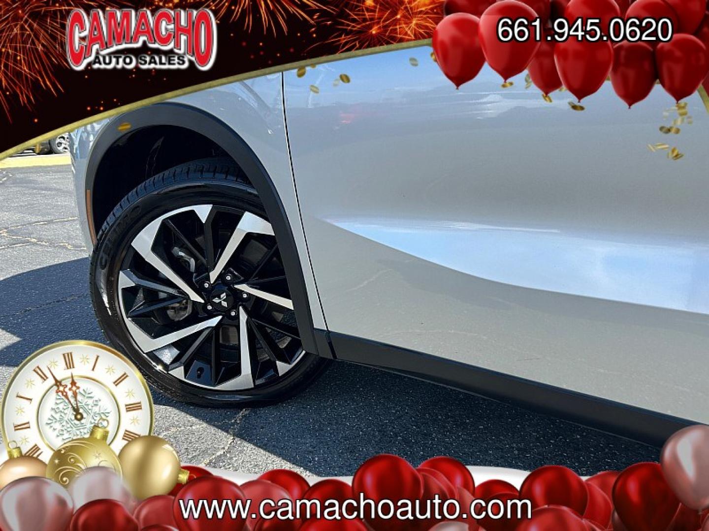 2024 BLACK Mitsubishi Outlander (JA4J3VA89RZ) with an 4-Cyl 2.5 Liter engine, Automatic CVT transmission, located at 412 Auto Vista Drive, Palmdale, CA, 93551, (661) 945-0620, 34.592636, -118.136681- Photo#8