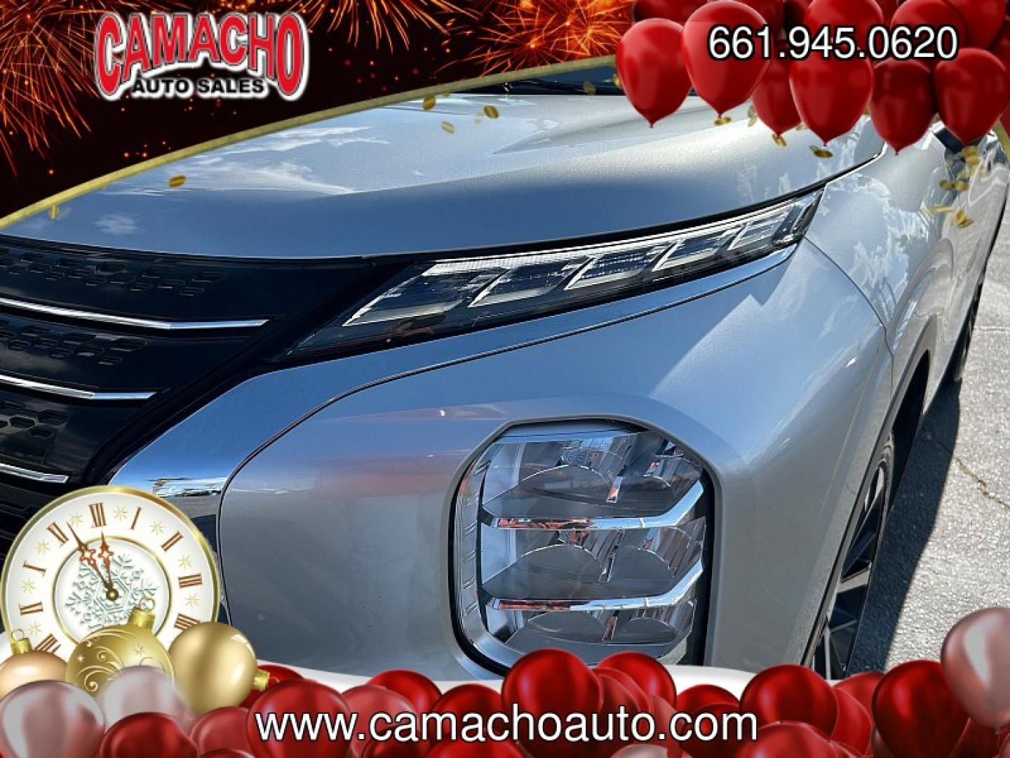 2024 BLACK Mitsubishi Outlander (JA4J3VA89RZ) with an 4-Cyl 2.5 Liter engine, Automatic CVT transmission, located at 412 Auto Vista Drive, Palmdale, CA, 93551, (661) 945-0620, 34.592636, -118.136681- Photo#9