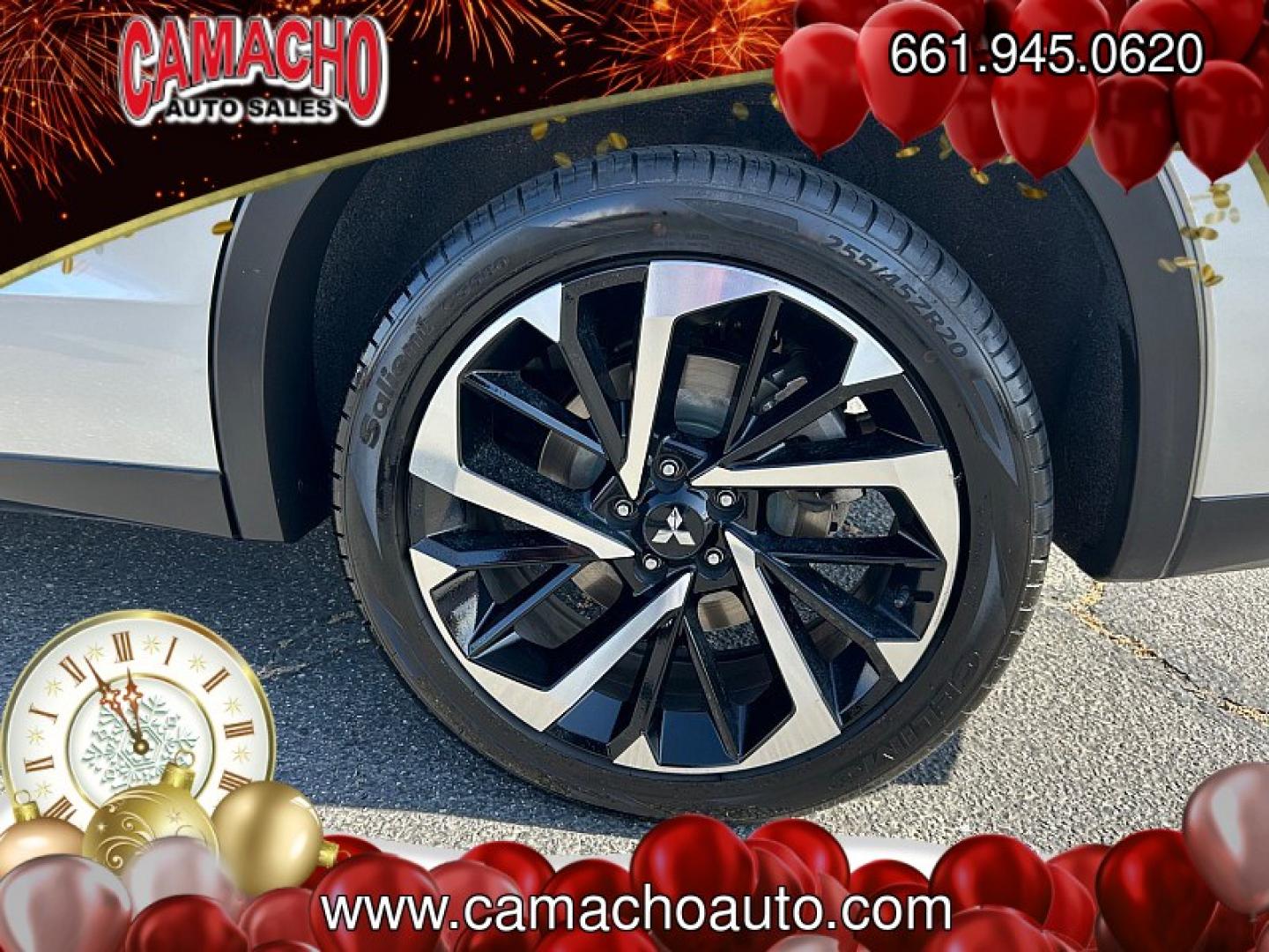 2024 BLACK Mitsubishi Outlander (JA4J3VA89RZ) with an 4-Cyl 2.5 Liter engine, Automatic CVT transmission, located at 412 Auto Vista Drive, Palmdale, CA, 93551, (661) 945-0620, 34.592636, -118.136681- Photo#11