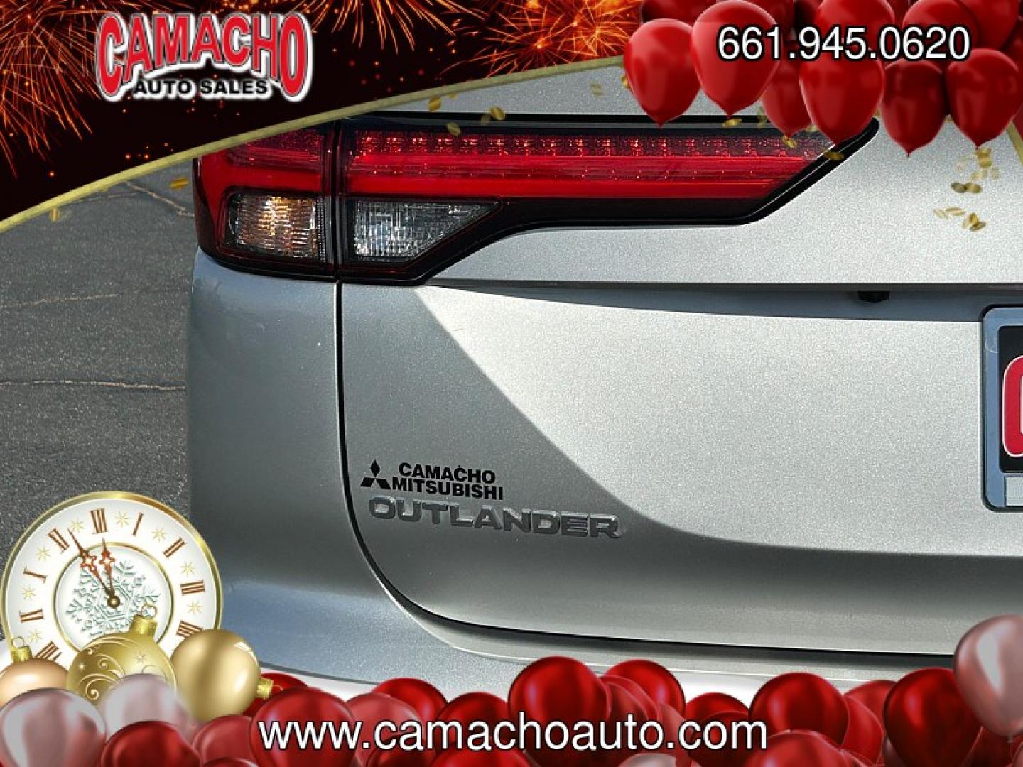 2024 BLACK Mitsubishi Outlander (JA4J3VA89RZ) with an 4-Cyl 2.5 Liter engine, Automatic CVT transmission, located at 412 Auto Vista Drive, Palmdale, CA, 93551, (661) 945-0620, 34.592636, -118.136681- Photo#14