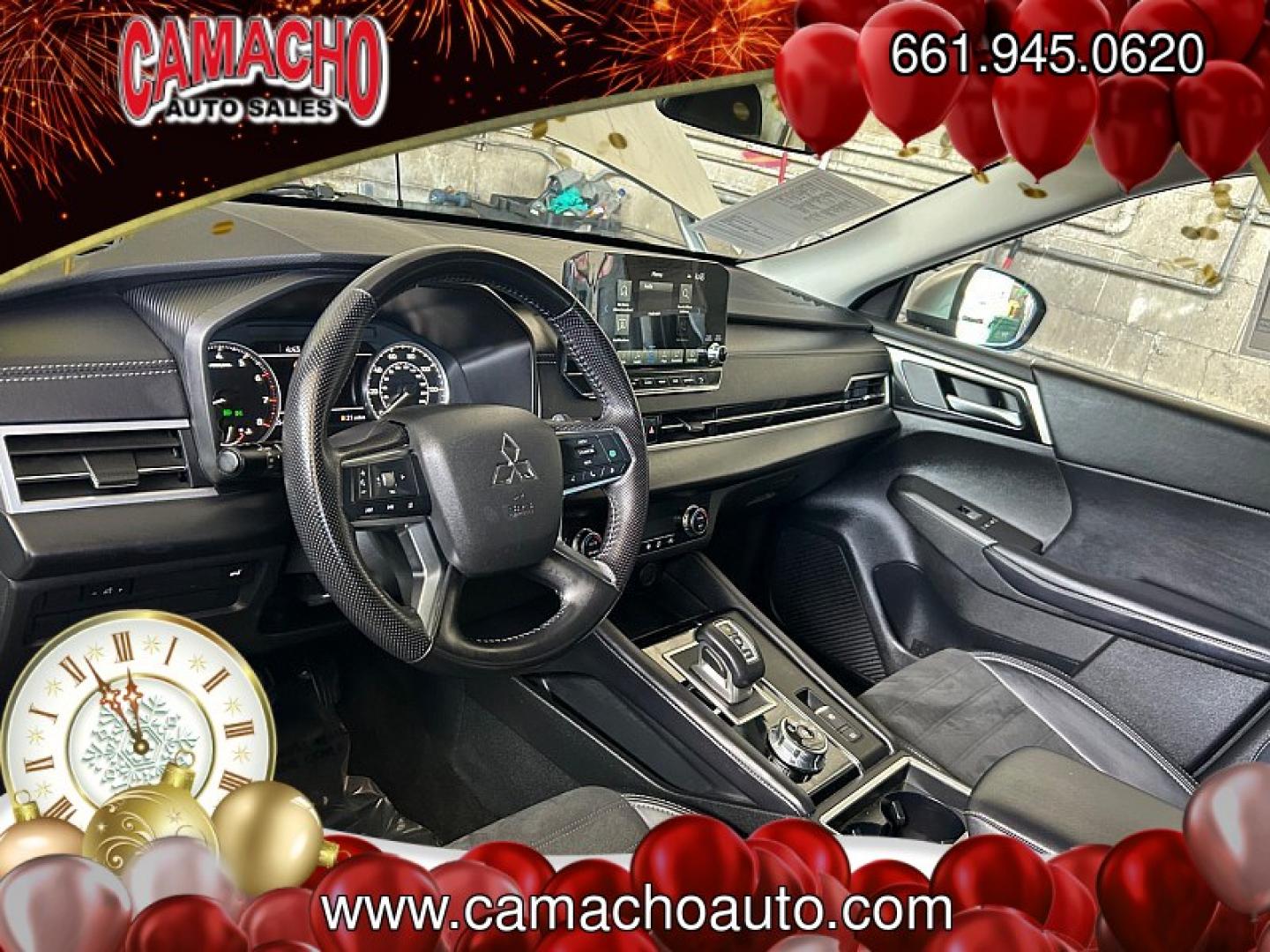 2024 BLACK Mitsubishi Outlander (JA4J3VA89RZ) with an 4-Cyl 2.5 Liter engine, Automatic CVT transmission, located at 412 Auto Vista Drive, Palmdale, CA, 93551, (661) 945-0620, 34.592636, -118.136681- Photo#17