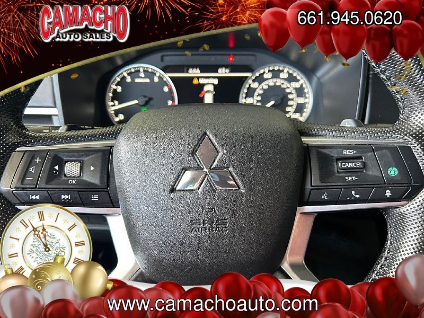 2024 BLACK Mitsubishi Outlander (JA4J3VA89RZ) with an 4-Cyl 2.5 Liter engine, Automatic CVT transmission, located at 412 Auto Vista Drive, Palmdale, CA, 93551, (661) 945-0620, 34.592636, -118.136681- Photo#21