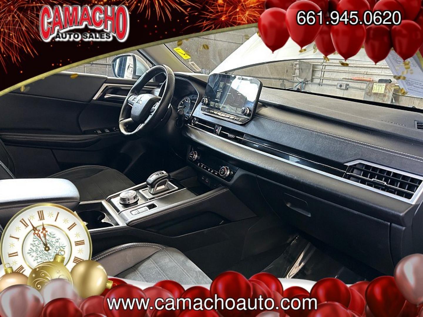 2024 BLACK Mitsubishi Outlander (JA4J3VA89RZ) with an 4-Cyl 2.5 Liter engine, Automatic CVT transmission, located at 412 Auto Vista Drive, Palmdale, CA, 93551, (661) 945-0620, 34.592636, -118.136681- Photo#29