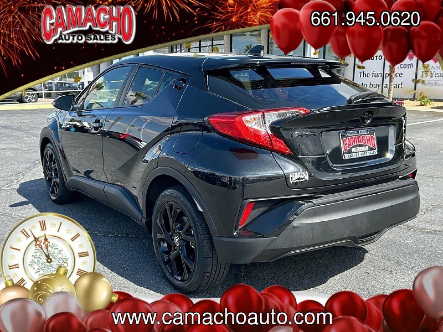 2021 BLACK Toyota C-HR (JTNKHMBX0M1) with an 4-Cyl 2.0 Liter engine, Automatic CVTi-S transmission, located at 412 Auto Vista Drive, Palmdale, CA, 93551, (661) 945-0620, 34.592636, -118.136681 - Photo#7