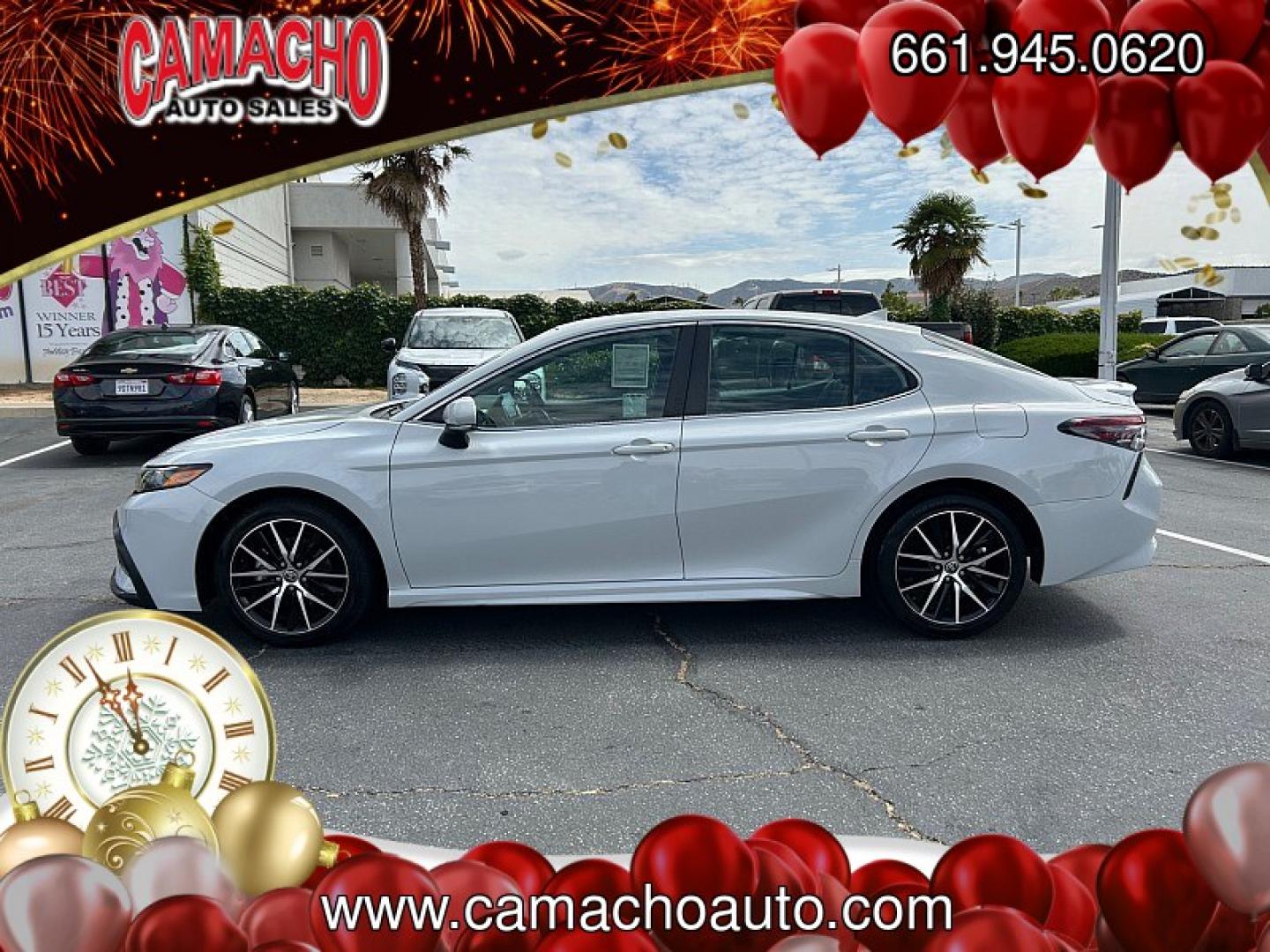 2023 GRAY Toyota Camry (4T1G11AK7PU) with an 4-Cyl 2.5 Liter engine, Automatic 8-Spd w/Sequential Shift transmission, located at 412 Auto Vista Drive, Palmdale, CA, 93551, (661) 945-0620, 34.592636, -118.136681- Photo#5