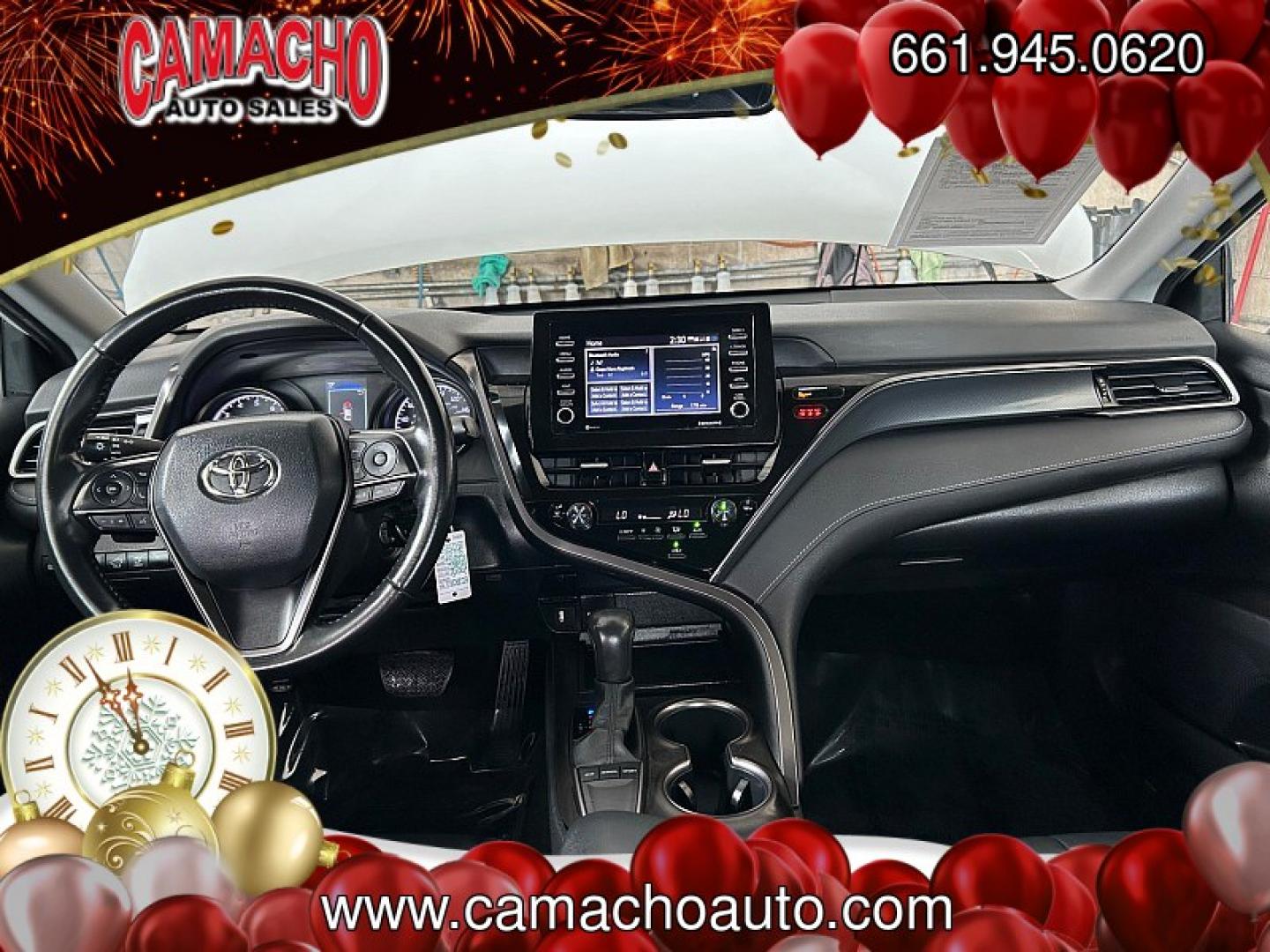 2023 GRAY Toyota Camry (4T1G11AK7PU) with an 4-Cyl 2.5 Liter engine, Automatic 8-Spd w/Sequential Shift transmission, located at 412 Auto Vista Drive, Palmdale, CA, 93551, (661) 945-0620, 34.592636, -118.136681- Photo#21