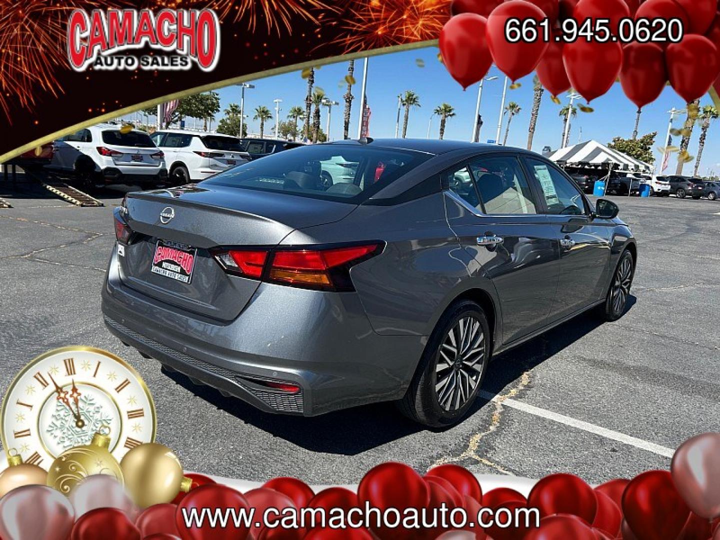 2025 GRAY Nissan Altima (1N4BL4DV5SN) with an 4-Cyl 2.5 Liter engine, Automatic CVT transmission, located at 412 Auto Vista Drive, Palmdale, CA, 93551, (661) 945-0620, 34.592636, -118.136681- Photo#2