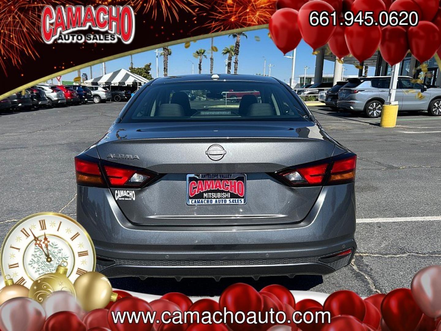 2025 GRAY Nissan Altima (1N4BL4DV5SN) with an 4-Cyl 2.5 Liter engine, Automatic CVT transmission, located at 412 Auto Vista Drive, Palmdale, CA, 93551, (661) 945-0620, 34.592636, -118.136681- Photo#3