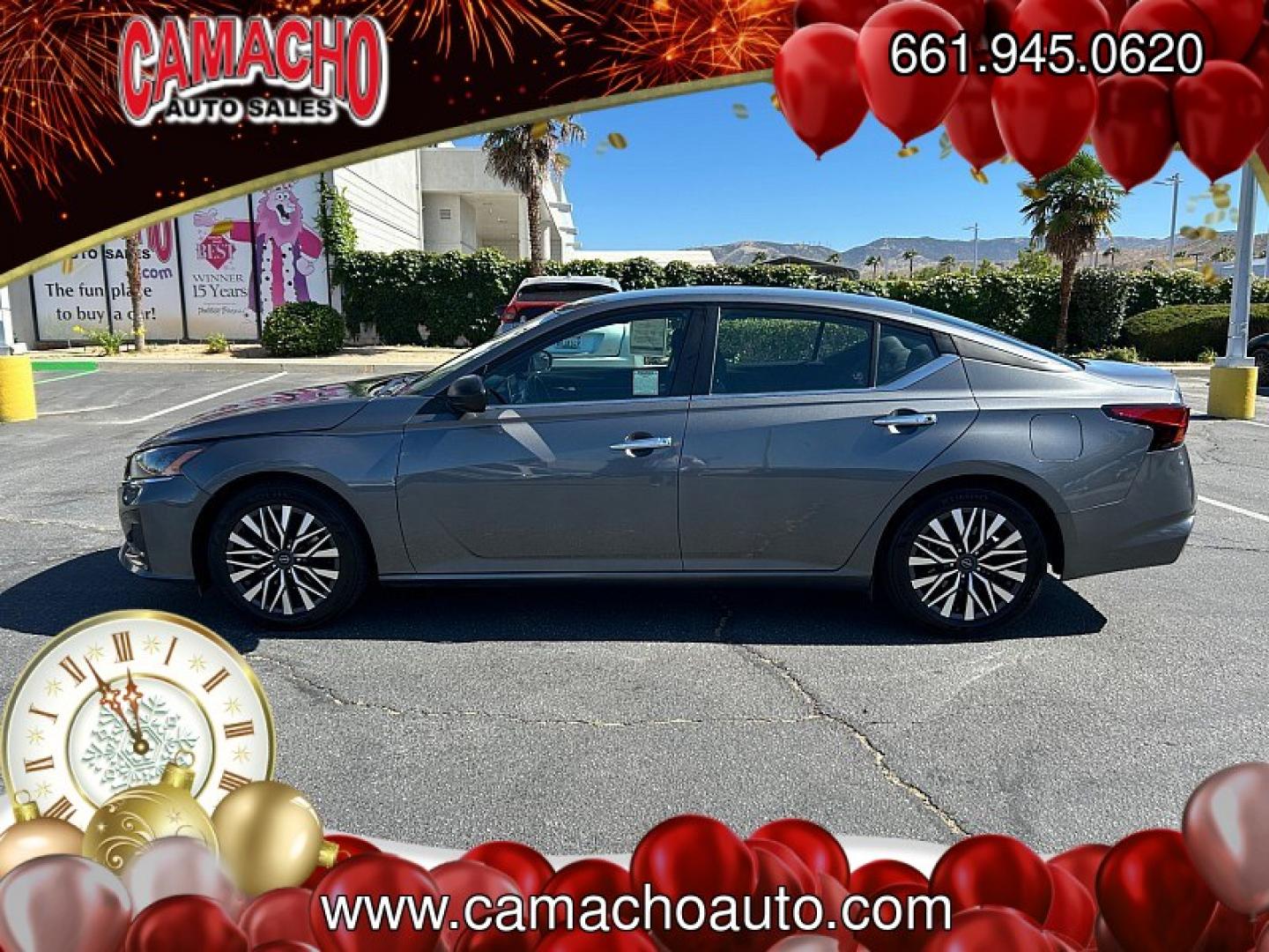 2025 GRAY Nissan Altima (1N4BL4DV5SN) with an 4-Cyl 2.5 Liter engine, Automatic CVT transmission, located at 412 Auto Vista Drive, Palmdale, CA, 93551, (661) 945-0620, 34.592636, -118.136681- Photo#5