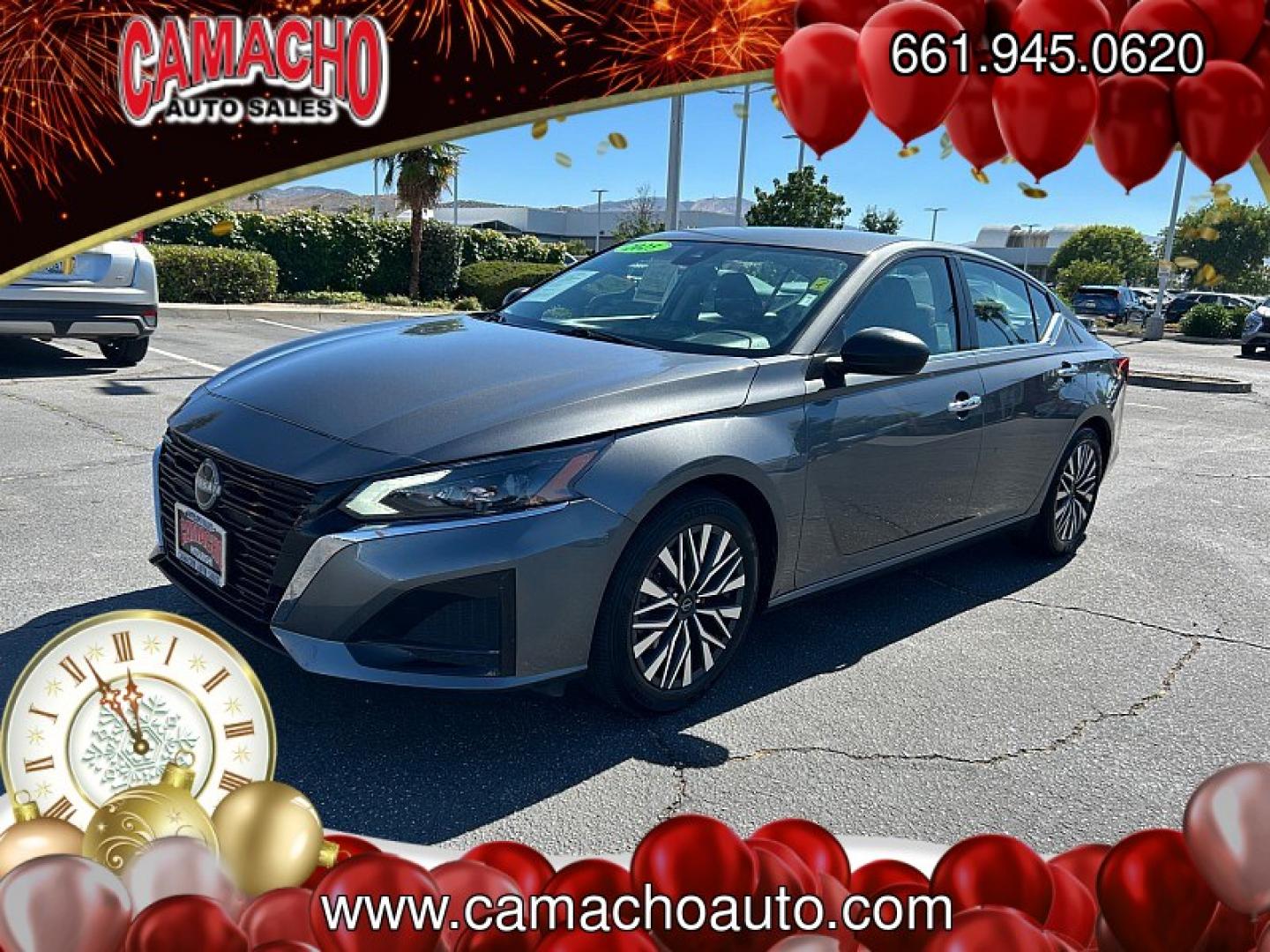 2025 GRAY Nissan Altima (1N4BL4DV5SN) with an 4-Cyl 2.5 Liter engine, Automatic CVT transmission, located at 412 Auto Vista Drive, Palmdale, CA, 93551, (661) 945-0620, 34.592636, -118.136681- Photo#6