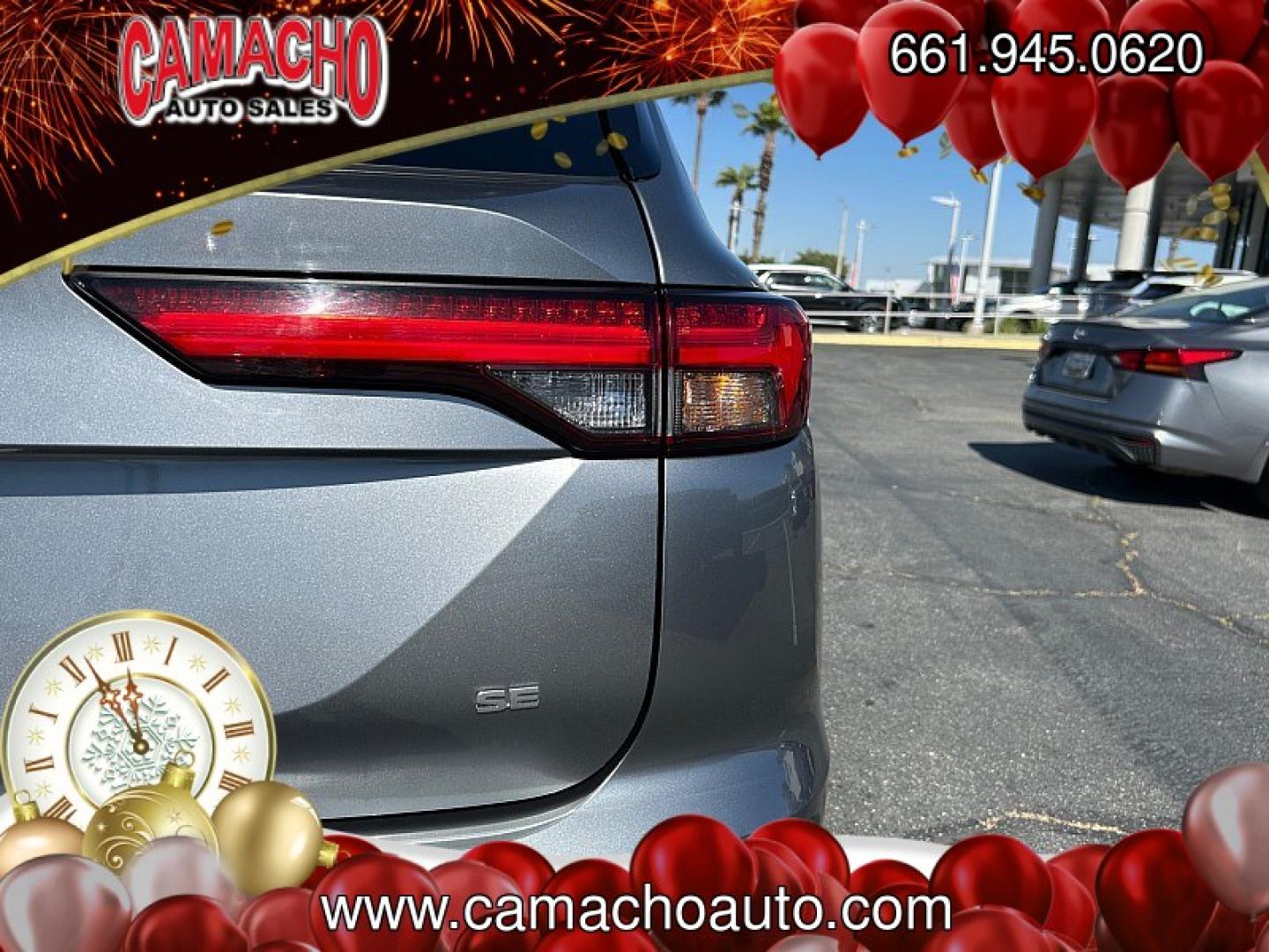2024 GRAY Mitsubishi Outlander (JA4J3VA85RZ) with an 4-Cyl 2.5 Liter engine, Automatic CVT transmission, located at 412 Auto Vista Drive, Palmdale, CA, 93551, (661) 945-0620, 34.592636, -118.136681 - Photo#14