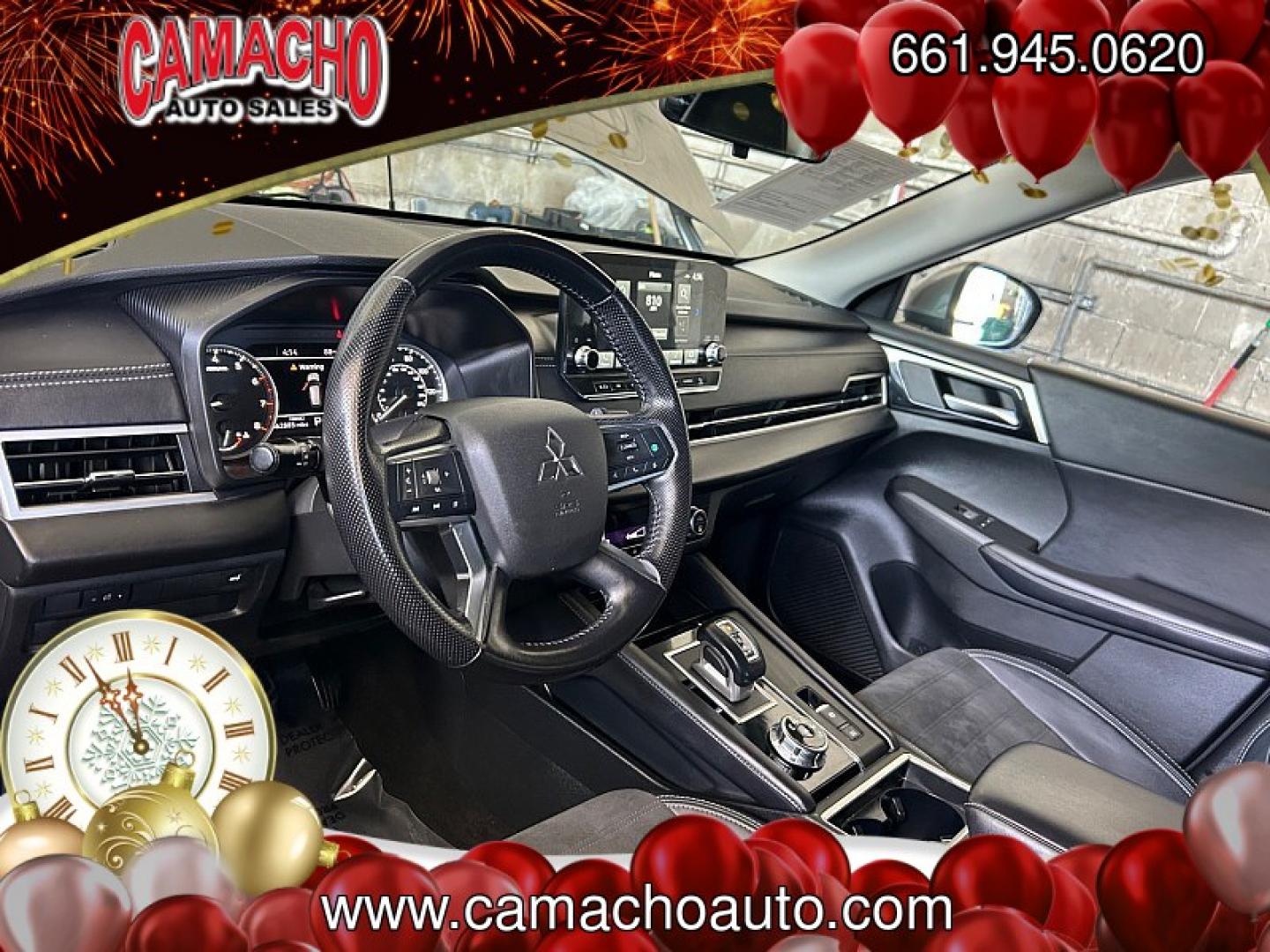 2024 GRAY Mitsubishi Outlander (JA4J3VA85RZ) with an 4-Cyl 2.5 Liter engine, Automatic CVT transmission, located at 412 Auto Vista Drive, Palmdale, CA, 93551, (661) 945-0620, 34.592636, -118.136681 - Photo#17