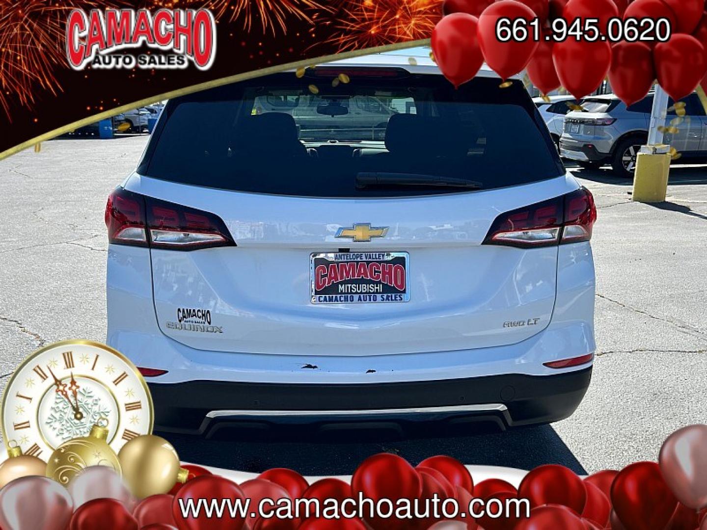 2024 WHITE Chevrolet Equinox (3GNAXUEG8RL) with an 4-Cyl Turbo 1.5 Liter engine, Automatic 6-Spd w/Overdrive transmission, located at 412 Auto Vista Drive, Palmdale, CA, 93551, (661) 945-0620, 34.592636, -118.136681- Photo#7