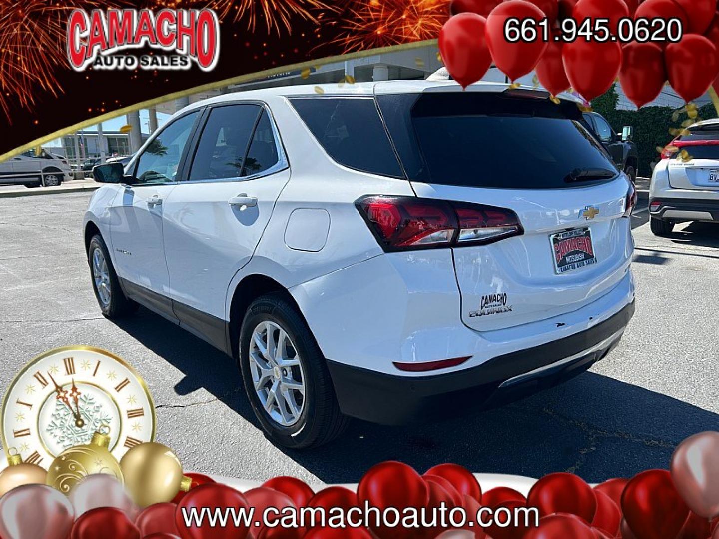 2024 WHITE Chevrolet Equinox (3GNAXUEG8RL) with an 4-Cyl Turbo 1.5 Liter engine, Automatic 6-Spd w/Overdrive transmission, located at 412 Auto Vista Drive, Palmdale, CA, 93551, (661) 945-0620, 34.592636, -118.136681- Photo#8