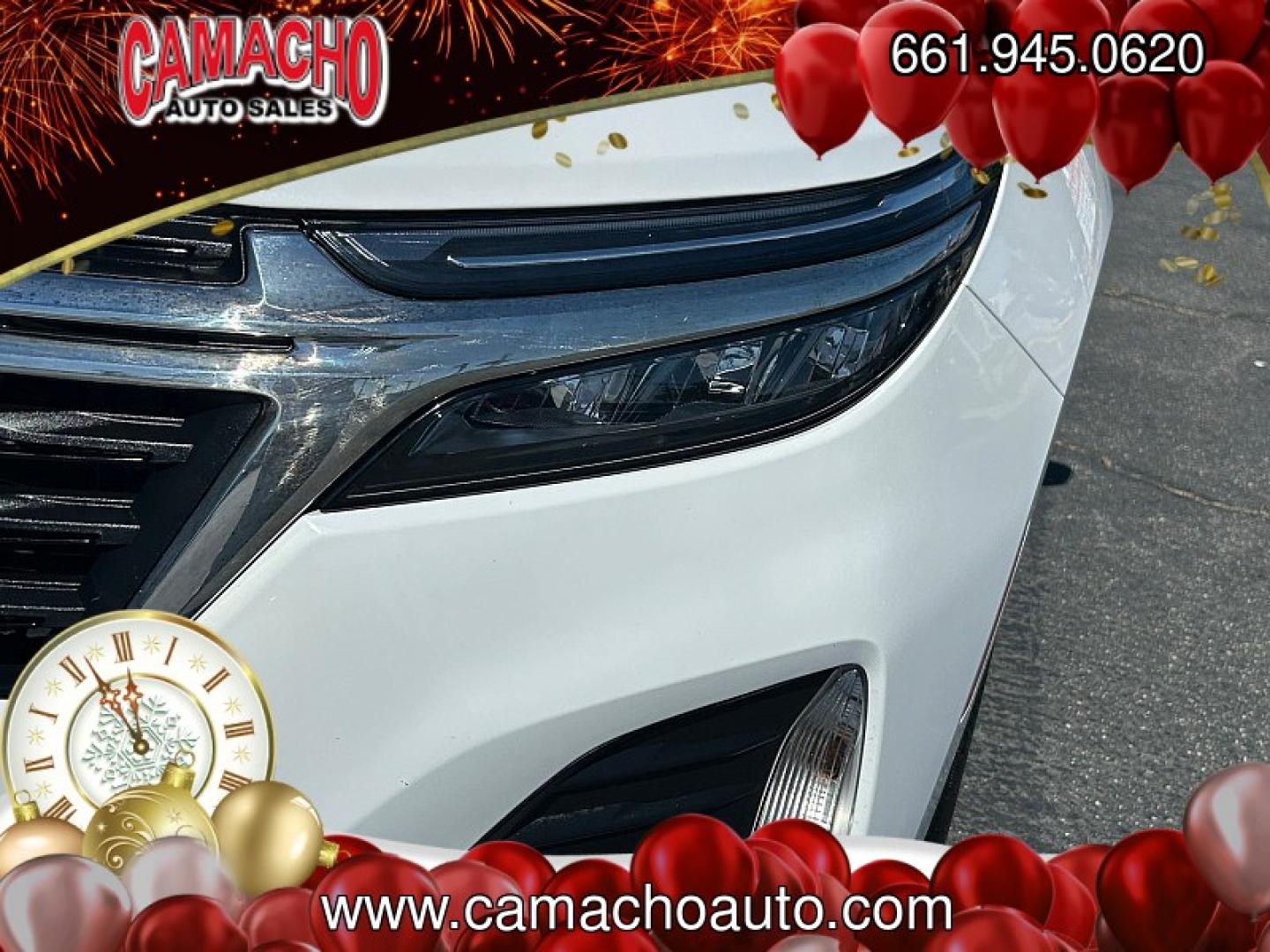 2024 WHITE Chevrolet Equinox (3GNAXUEG8RL) with an 4-Cyl Turbo 1.5 Liter engine, Automatic 6-Spd w/Overdrive transmission, located at 412 Auto Vista Drive, Palmdale, CA, 93551, (661) 945-0620, 34.592636, -118.136681- Photo#9
