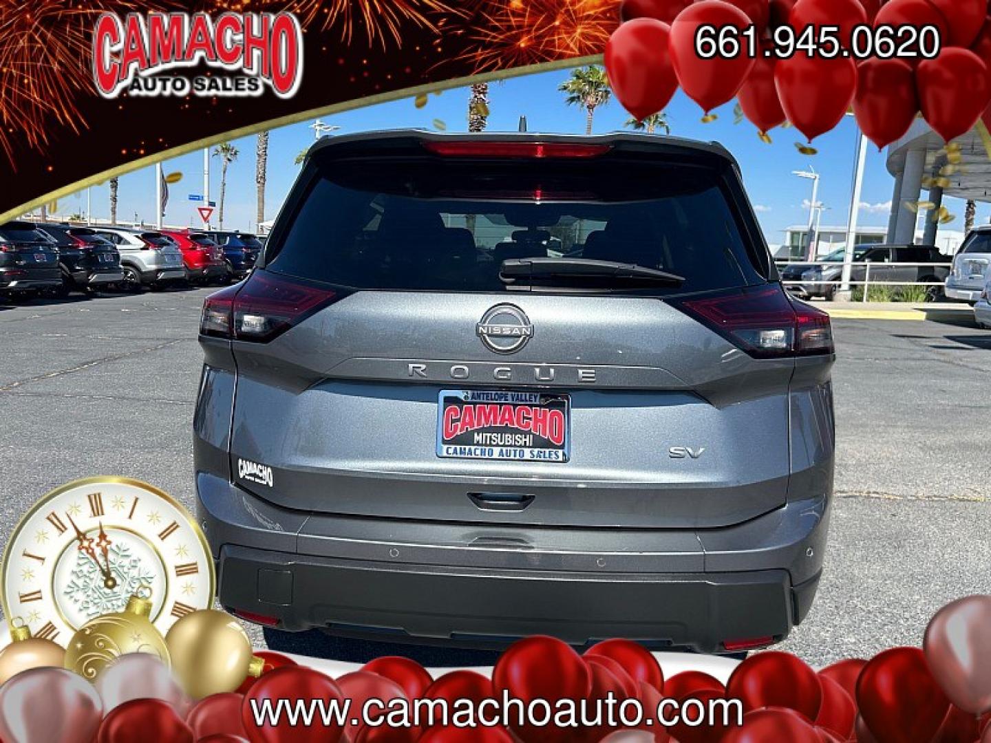 2024 GRAY Nissan Rogue (5N1BT3BA3RC) with an 3-Cyl Turbo 1.5 Liter engine, Automatic CVT transmission, located at 412 Auto Vista Drive, Palmdale, CA, 93551, (661) 945-0620, 34.592636, -118.136681- Photo#5