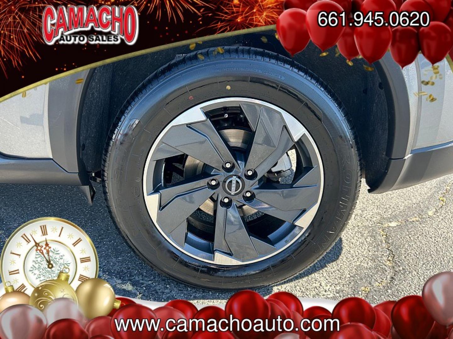 2024 GRAY Nissan Rogue (5N1BT3BA3RC) with an 3-Cyl Turbo 1.5 Liter engine, Automatic CVT transmission, located at 412 Auto Vista Drive, Palmdale, CA, 93551, (661) 945-0620, 34.592636, -118.136681- Photo#9