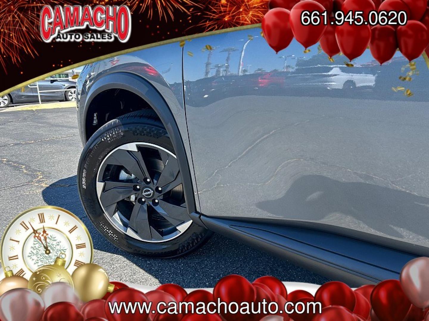 2024 GRAY Nissan Rogue (5N1BT3BA3RC) with an 3-Cyl Turbo 1.5 Liter engine, Automatic CVT transmission, located at 412 Auto Vista Drive, Palmdale, CA, 93551, (661) 945-0620, 34.592636, -118.136681- Photo#12
