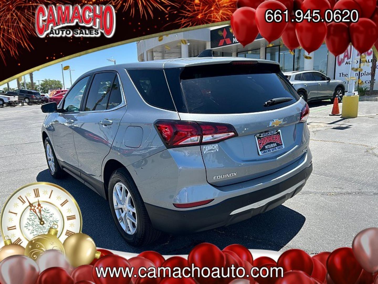 2024 GRAY Chevrolet Equinox (3GNAXUEG0RL) with an 4-Cyl Turbo 1.5 Liter engine, Automatic 6-Spd w/Overdrive transmission, located at 412 Auto Vista Drive, Palmdale, CA, 93551, (661) 945-0620, 34.592636, -118.136681- Photo#3