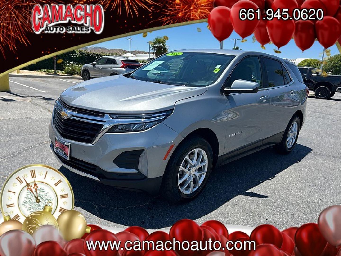 2024 GRAY Chevrolet Equinox (3GNAXUEG0RL) with an 4-Cyl Turbo 1.5 Liter engine, Automatic 6-Spd w/Overdrive transmission, located at 412 Auto Vista Drive, Palmdale, CA, 93551, (661) 945-0620, 34.592636, -118.136681- Photo#5