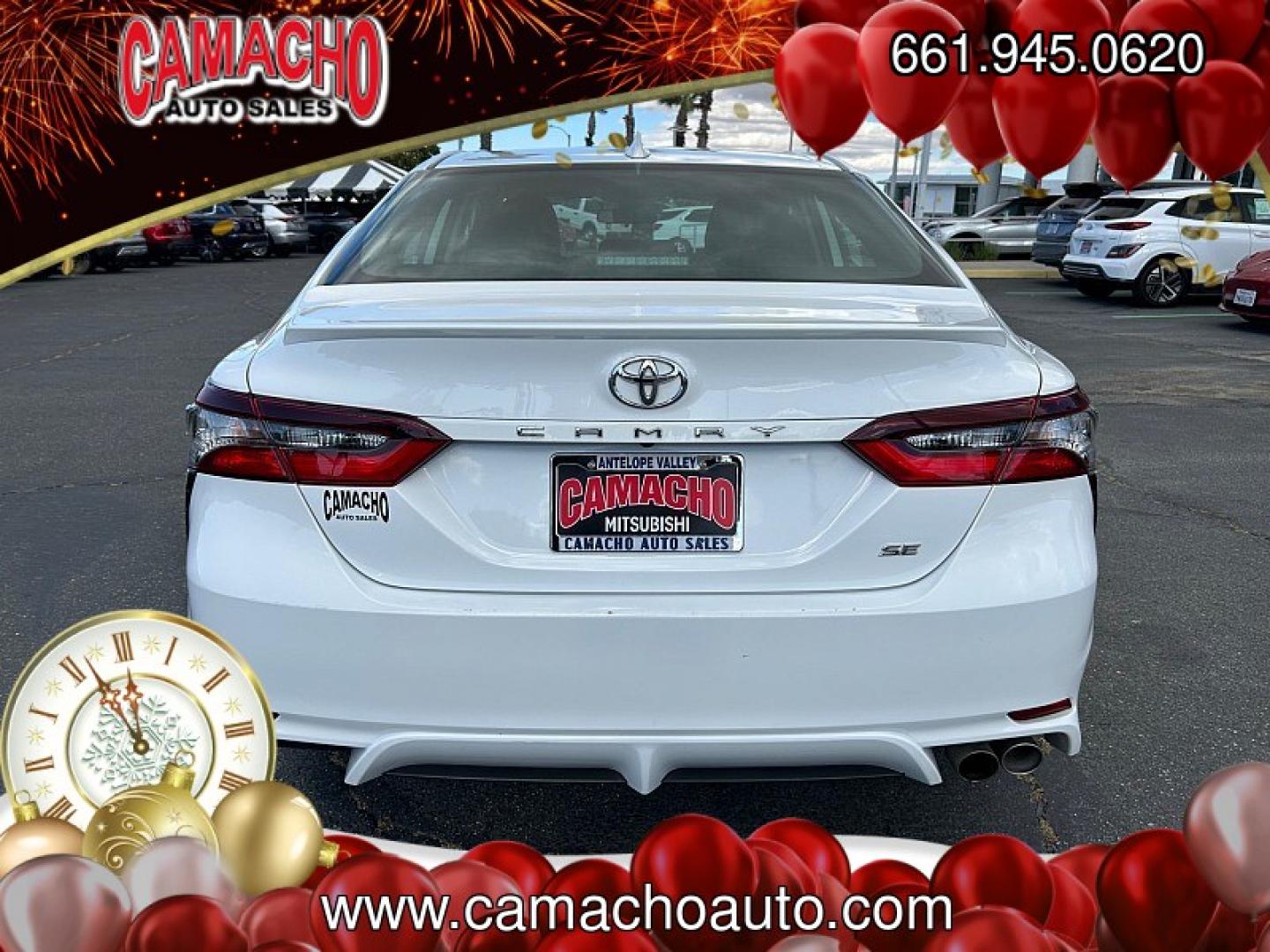 2023 WHITE Toyota Camry (4T1G11AK9PU) with an 4-Cyl 2.5 Liter engine, Automatic 8-Spd w/Sequential Shift transmission, located at 412 Auto Vista Drive, Palmdale, CA, 93551, (661) 945-0620, 34.592636, -118.136681 - Photo#5
