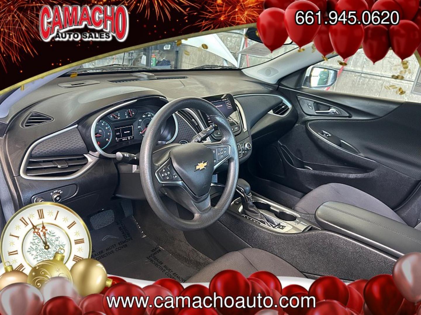 2025 WHITE Chevrolet Malibu (1G1ZD5STXSF) with an 4-Cyl Turbo 1.5 Liter engine, Automatic CVT transmission, located at 412 Auto Vista Drive, Palmdale, CA, 93551, (661) 945-0620, 34.592636, -118.136681- Photo#17