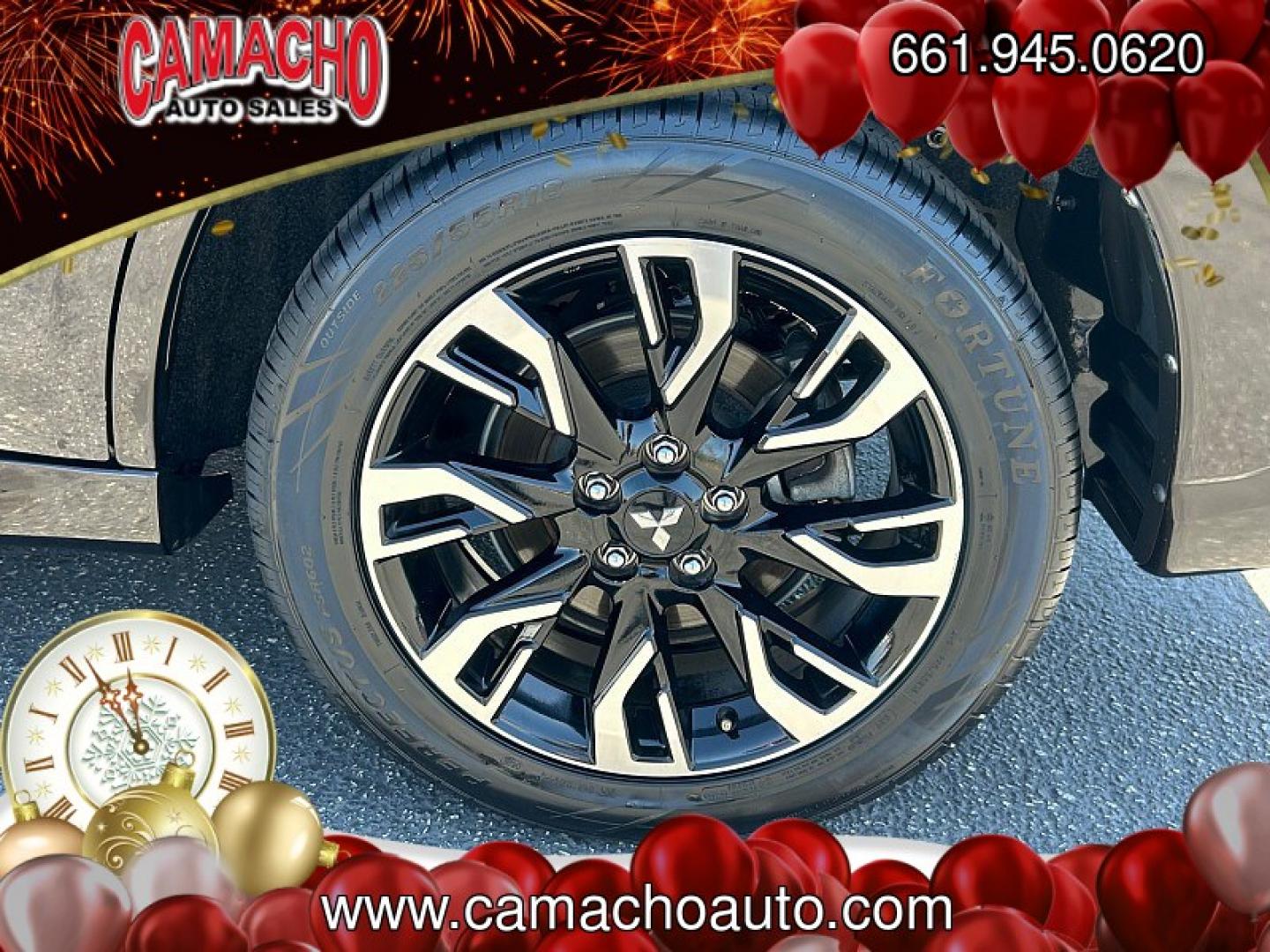 2018 RUBY BLACK Mitsubishi Outlander Plug-In Hybrid (JA4J24A58JZ) with an 4-Cyl Hybrid 2.0 Liter engine, Single-Speed Fixed Gear transmission, located at 412 Auto Vista Drive, Palmdale, CA, 93551, (661) 945-0620, 34.592636, -118.136681- Photo#13