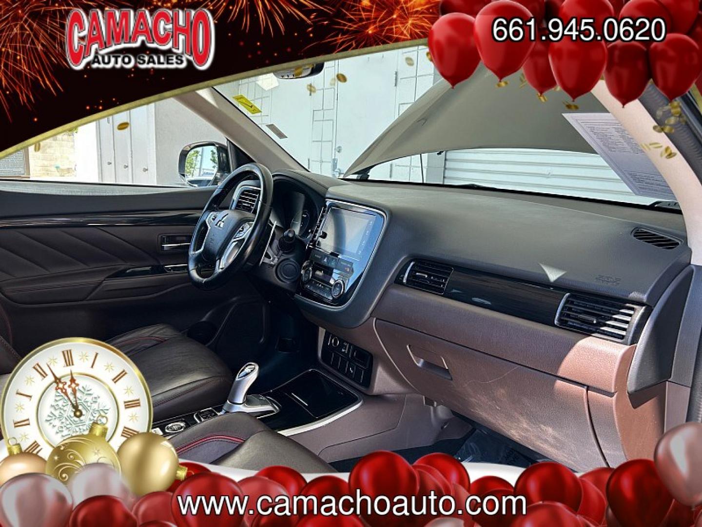 2018 RUBY BLACK Mitsubishi Outlander Plug-In Hybrid (JA4J24A58JZ) with an 4-Cyl Hybrid 2.0 Liter engine, Single-Speed Fixed Gear transmission, located at 412 Auto Vista Drive, Palmdale, CA, 93551, (661) 945-0620, 34.592636, -118.136681- Photo#24