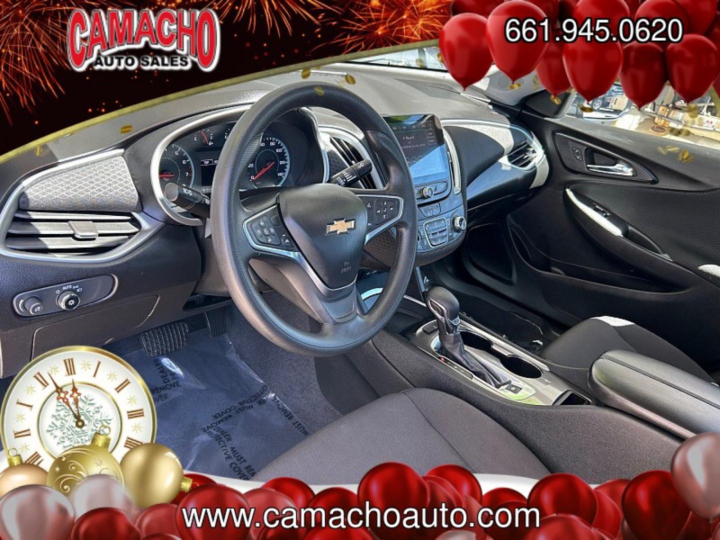 2023 BLACK Chevrolet Malibu (1G1ZD5ST5PF) with an 4-Cyl Turbo 1.5 Liter engine, Automatic CVT transmission, located at 412 Auto Vista Drive, Palmdale, CA, 93551, (661) 945-0620, 34.592636, -118.136681- Photo#17