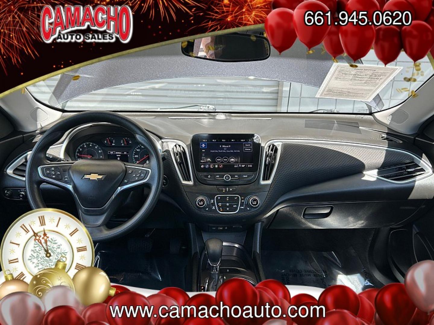 2023 BLACK Chevrolet Malibu (1G1ZD5ST5PF) with an 4-Cyl Turbo 1.5 Liter engine, Automatic CVT transmission, located at 412 Auto Vista Drive, Palmdale, CA, 93551, (661) 945-0620, 34.592636, -118.136681- Photo#18
