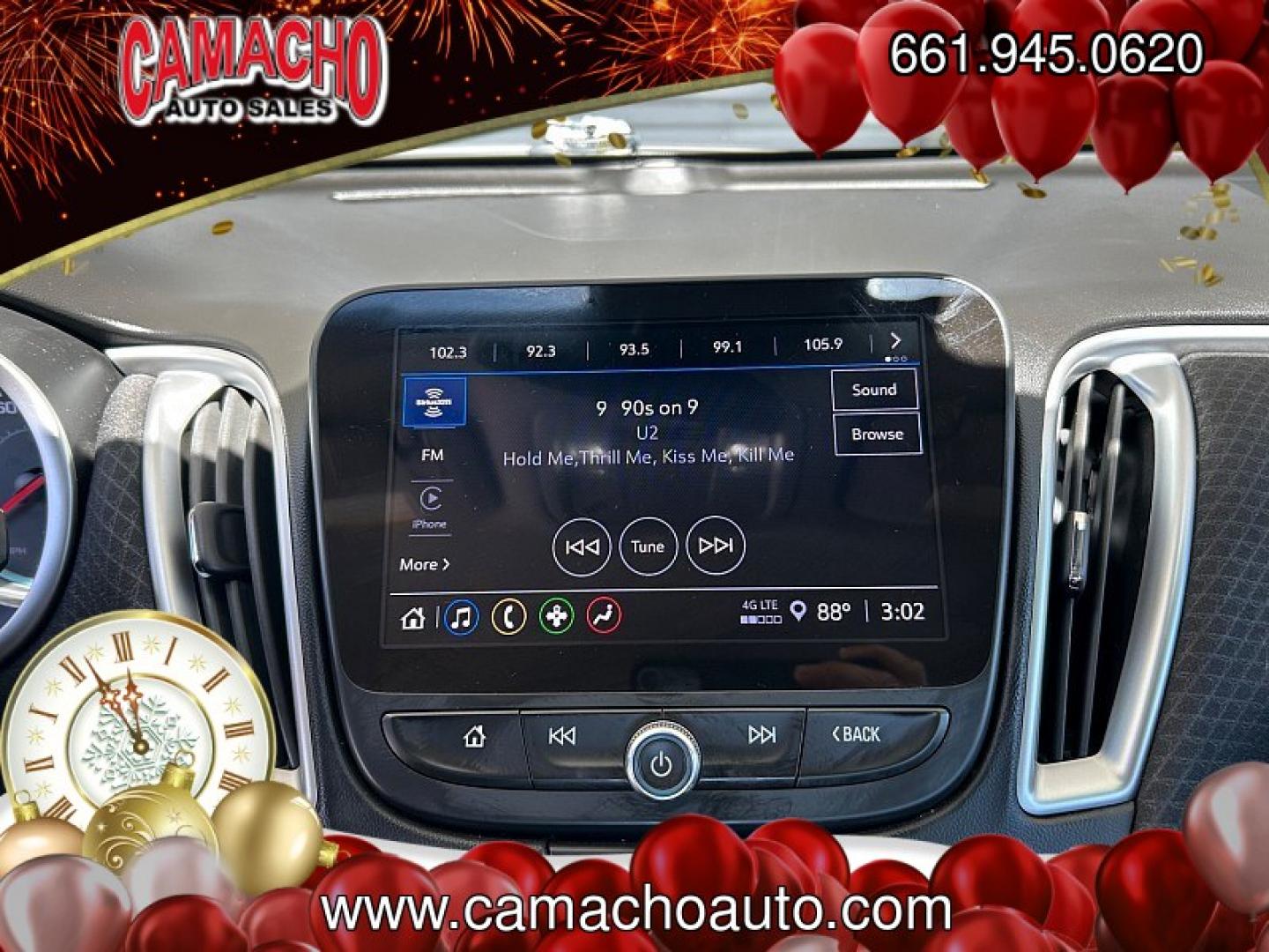 2023 BLACK Chevrolet Malibu (1G1ZD5ST5PF) with an 4-Cyl Turbo 1.5 Liter engine, Automatic CVT transmission, located at 412 Auto Vista Drive, Palmdale, CA, 93551, (661) 945-0620, 34.592636, -118.136681- Photo#23
