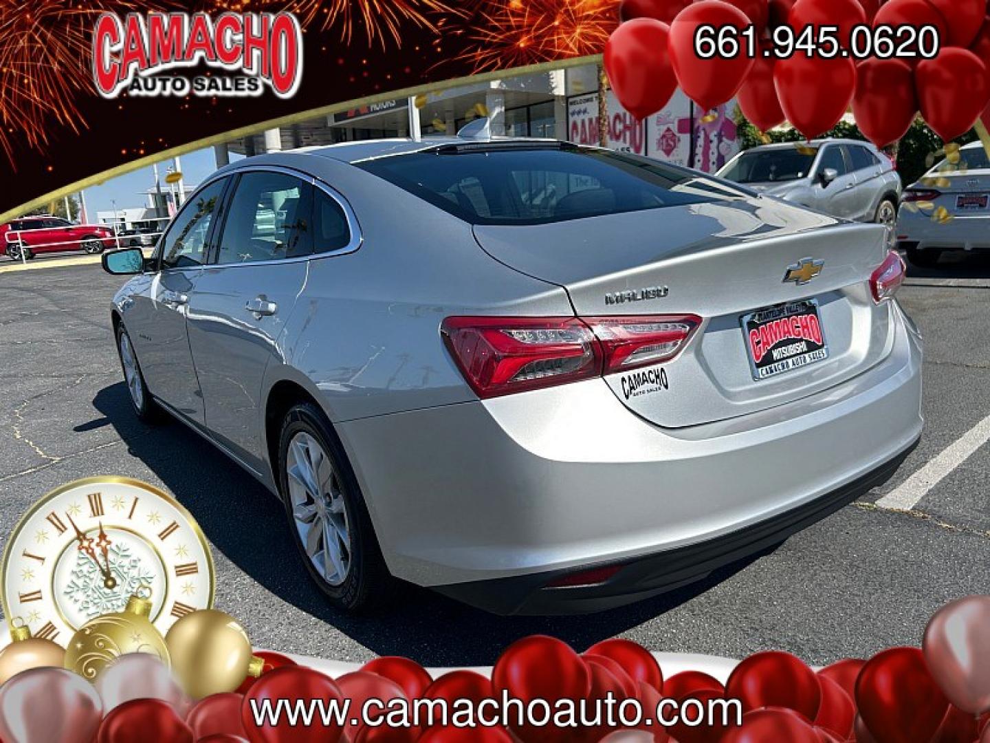 2022 SILVER Chevrolet Malibu (1G1ZD5ST8NF) with an 4-Cyl Turbo 1.5 Liter engine, Automatic CVT transmission, located at 412 Auto Vista Drive, Palmdale, CA, 93551, (661) 945-0620, 34.592636, -118.136681- Photo#4