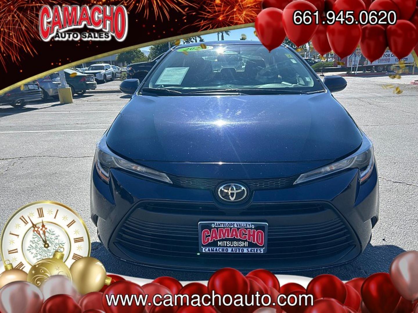 2024 BLUE Toyota Corolla (5YFB4MDE9RP) with an 4-Cyl Hybrid 1.8 Liter engine, Automatic transmission, located at 412 Auto Vista Drive, Palmdale, CA, 93551, (661) 945-0620, 34.592636, -118.136681 - Photo#1