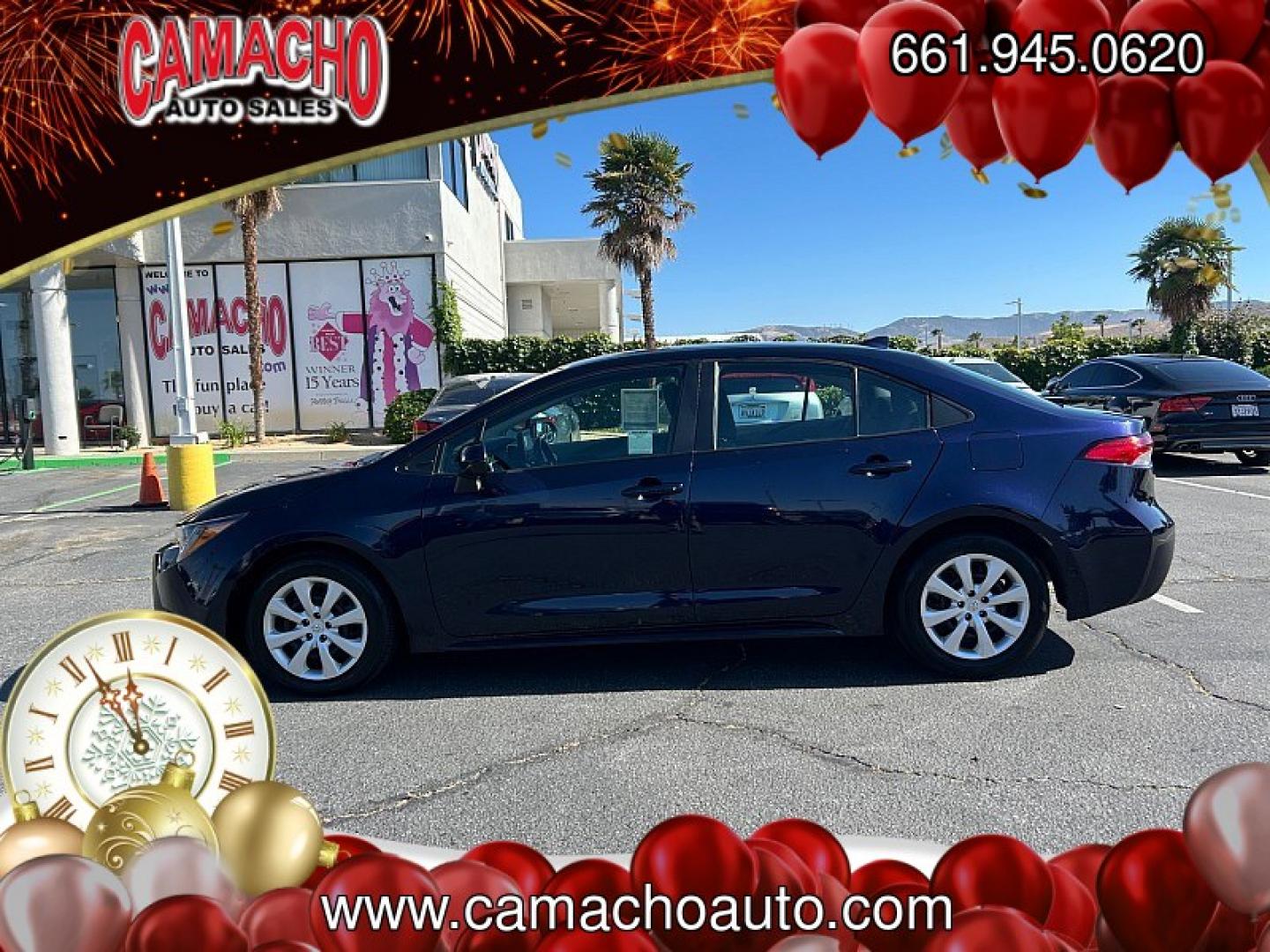 2024 BLUE Toyota Corolla (5YFB4MDE9RP) with an 4-Cyl Hybrid 1.8 Liter engine, Automatic transmission, located at 412 Auto Vista Drive, Palmdale, CA, 93551, (661) 945-0620, 34.592636, -118.136681 - Photo#7