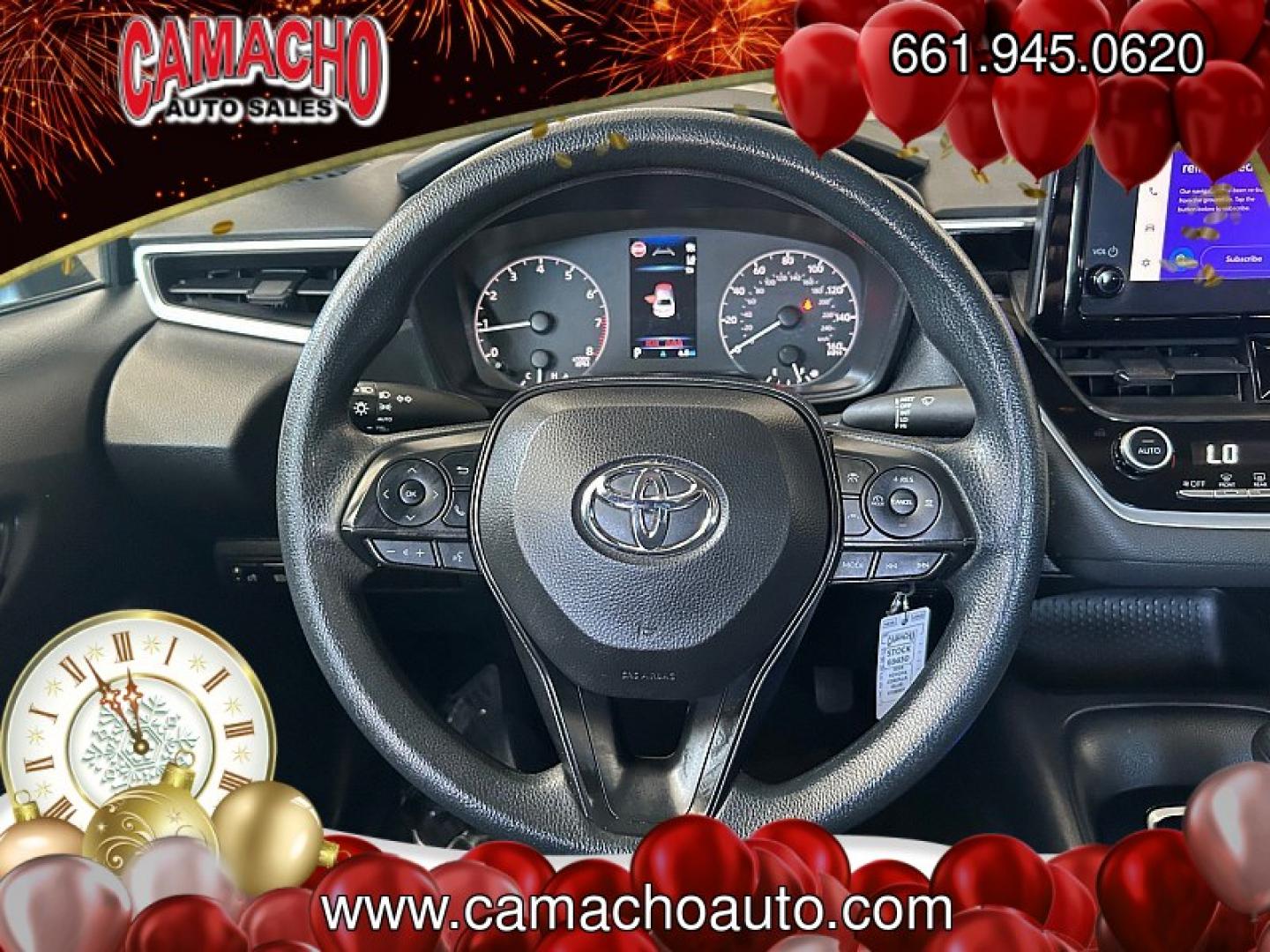 2024 BLUE Toyota Corolla (5YFB4MDE9RP) with an 4-Cyl Hybrid 1.8 Liter engine, Automatic transmission, located at 412 Auto Vista Drive, Palmdale, CA, 93551, (661) 945-0620, 34.592636, -118.136681 - Photo#14