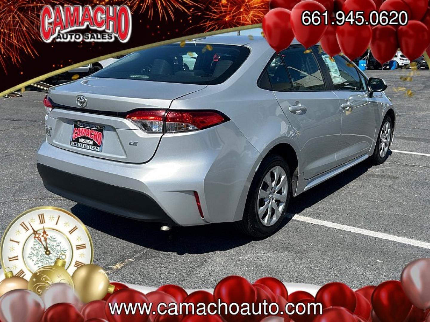 2024 SILVER Toyota Corolla (5YFB4MDE9RP) with an 4-Cyl 2.0 Liter engine, Automatic CVT transmission, located at 412 Auto Vista Drive, Palmdale, CA, 93551, (661) 945-0620, 34.592636, -118.136681- Photo#2