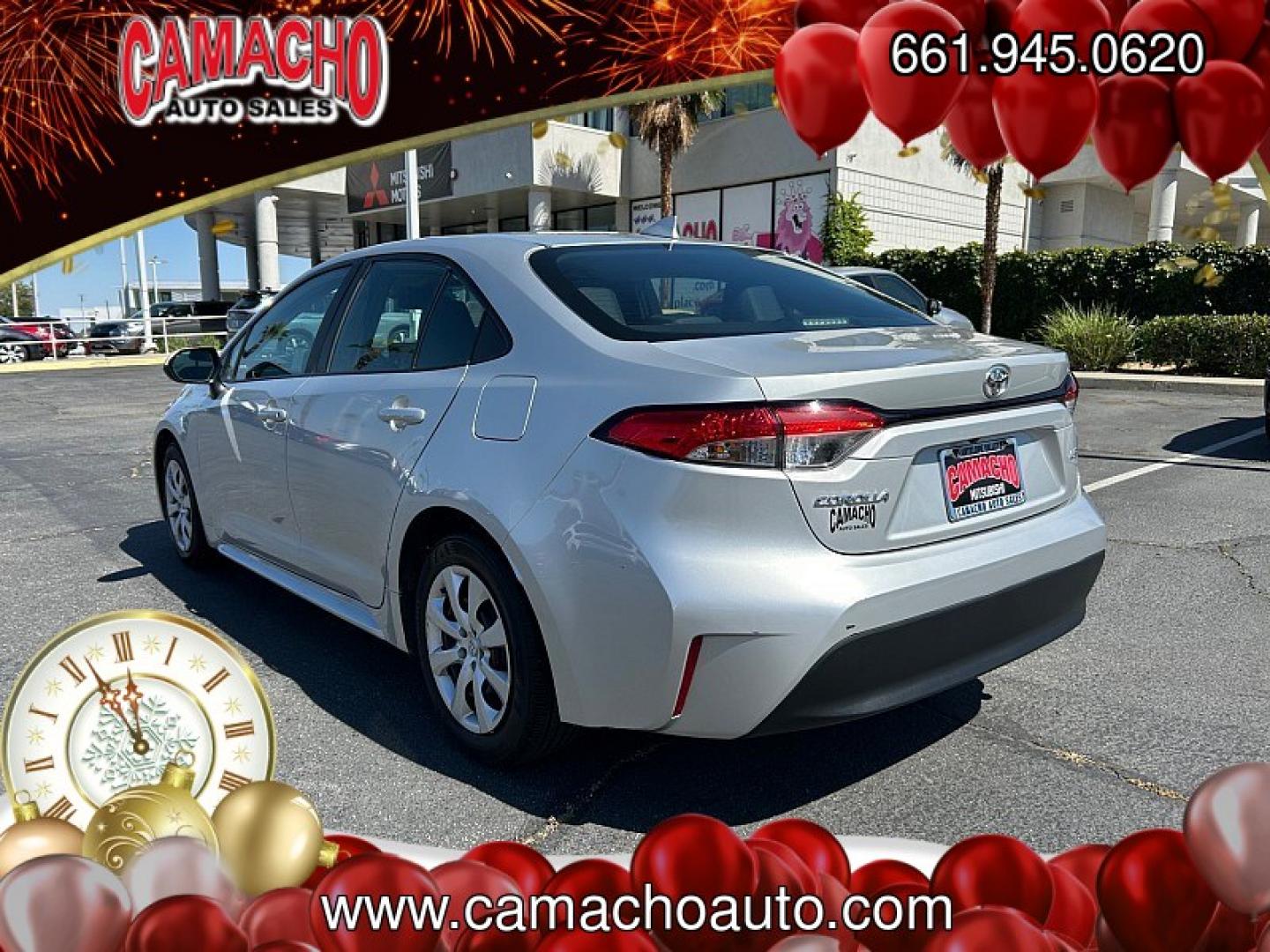 2024 SILVER Toyota Corolla (5YFB4MDE9RP) with an 4-Cyl 2.0 Liter engine, Automatic CVT transmission, located at 412 Auto Vista Drive, Palmdale, CA, 93551, (661) 945-0620, 34.592636, -118.136681- Photo#4