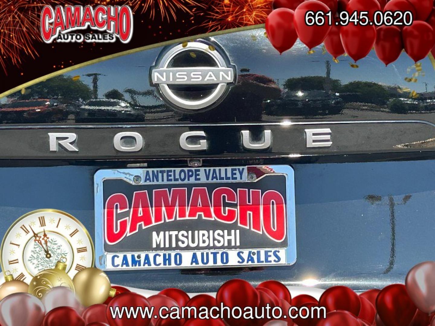 2025 BLACK Nissan Rogue (5N1BT3BA0SC) with an 3-Cyl Turbo 1.5 Liter engine, Automatic CVT transmission, located at 412 Auto Vista Drive, Palmdale, CA, 93551, (661) 945-0620, 34.592636, -118.136681- Photo#11