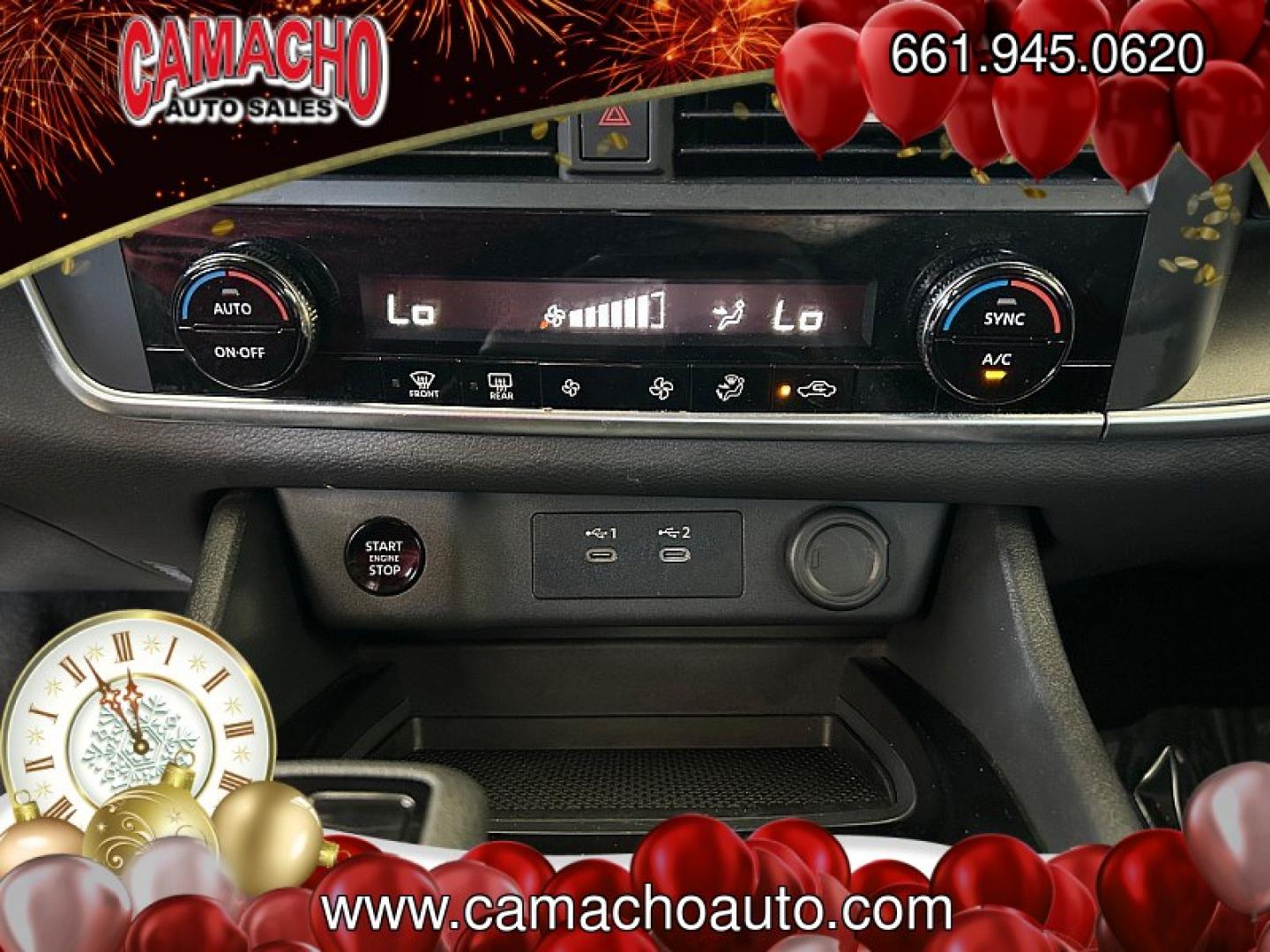 2025 BLACK Nissan Rogue (5N1BT3BA0SC) with an 3-Cyl Turbo 1.5 Liter engine, Automatic CVT transmission, located at 412 Auto Vista Drive, Palmdale, CA, 93551, (661) 945-0620, 34.592636, -118.136681- Photo#22