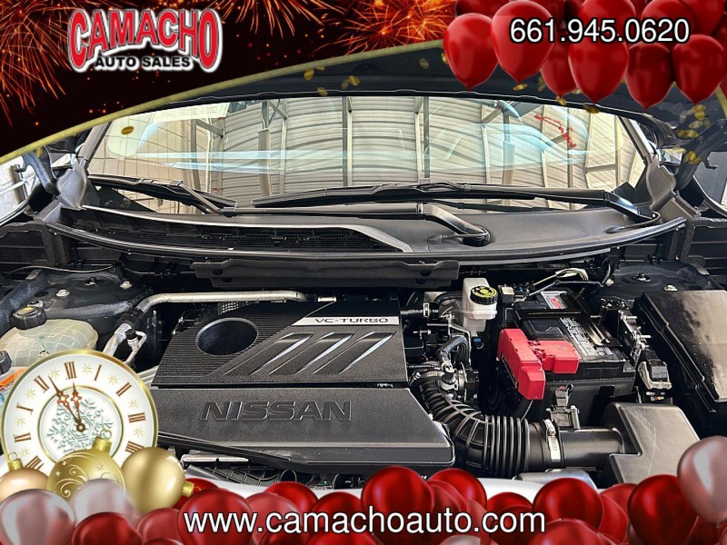 2025 BLACK Nissan Rogue (5N1BT3BA0SC) with an 3-Cyl Turbo 1.5 Liter engine, Automatic CVT transmission, located at 412 Auto Vista Drive, Palmdale, CA, 93551, (661) 945-0620, 34.592636, -118.136681- Photo#26