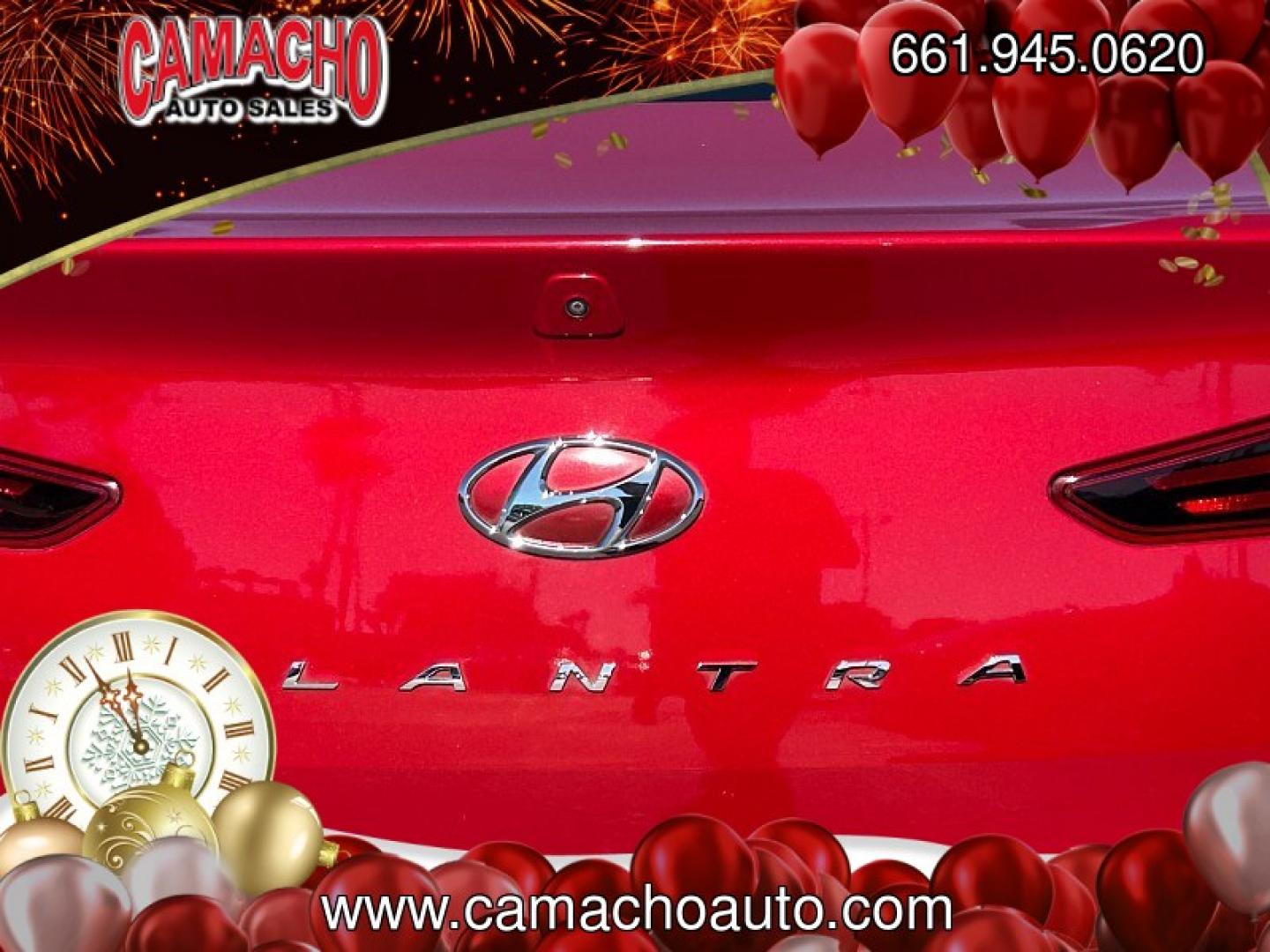 2020 RED Hyundai Elantra (KMHD74LFXLU) with an 4-Cyl 2.0 Liter engine, Automatic IVT transmission, located at 412 Auto Vista Drive, Palmdale, CA, 93551, (661) 945-0620, 34.592636, -118.136681- Photo#11