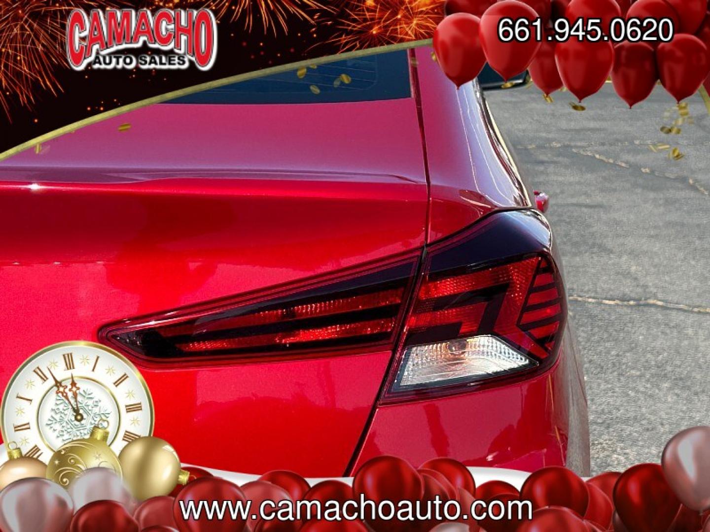 2020 RED Hyundai Elantra (KMHD74LFXLU) with an 4-Cyl 2.0 Liter engine, Automatic IVT transmission, located at 412 Auto Vista Drive, Palmdale, CA, 93551, (661) 945-0620, 34.592636, -118.136681- Photo#12