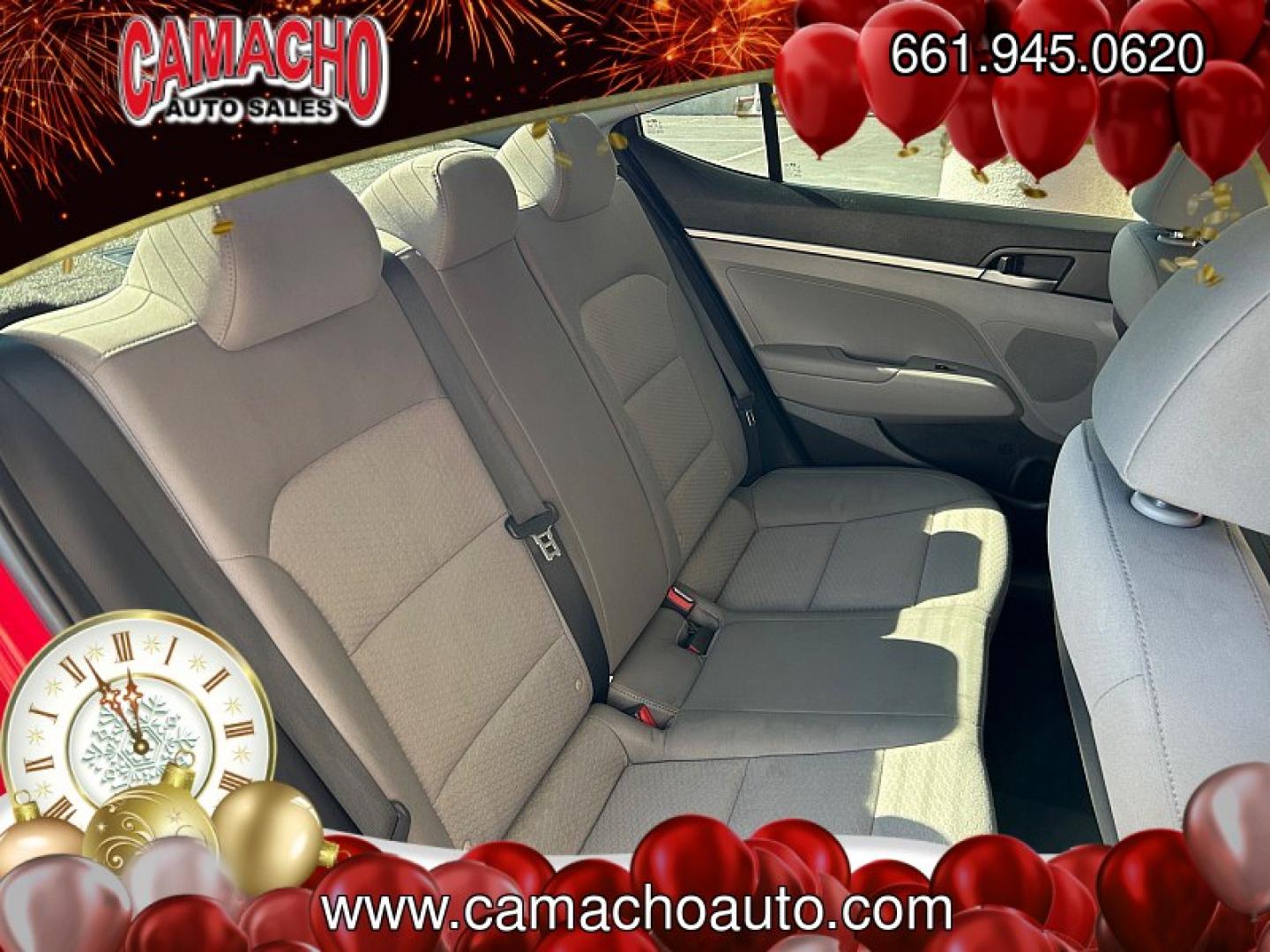 2020 RED Hyundai Elantra (KMHD74LFXLU) with an 4-Cyl 2.0 Liter engine, Automatic IVT transmission, located at 412 Auto Vista Drive, Palmdale, CA, 93551, (661) 945-0620, 34.592636, -118.136681- Photo#28