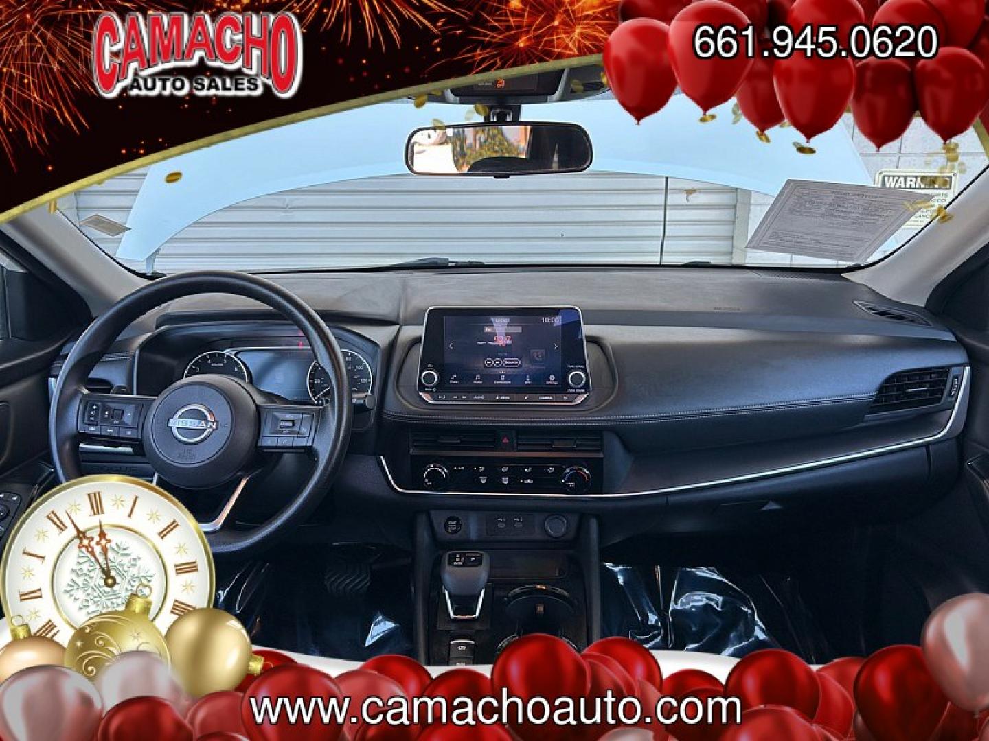 2024 White Nissan Rogue (5N1BT3AA4RC) with an 3-Cyl Turbo 1.5 Liter engine, Automatic CVT transmission, located at 412 Auto Vista Drive, Palmdale, CA, 93551, (661) 945-0620, 34.592636, -118.136681- Photo#22