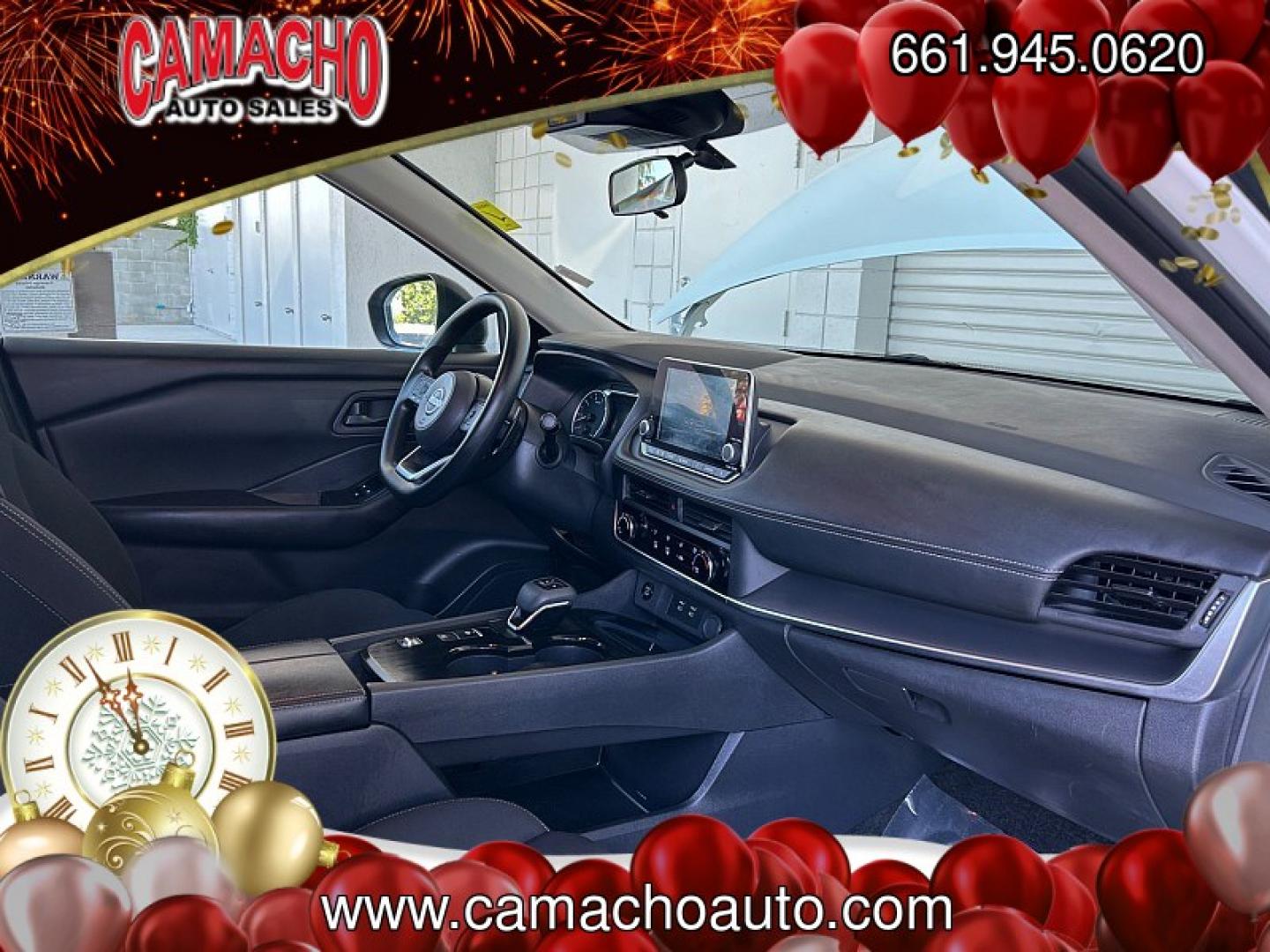 2024 White Nissan Rogue (5N1BT3AA4RC) with an 3-Cyl Turbo 1.5 Liter engine, Automatic CVT transmission, located at 412 Auto Vista Drive, Palmdale, CA, 93551, (661) 945-0620, 34.592636, -118.136681- Photo#23