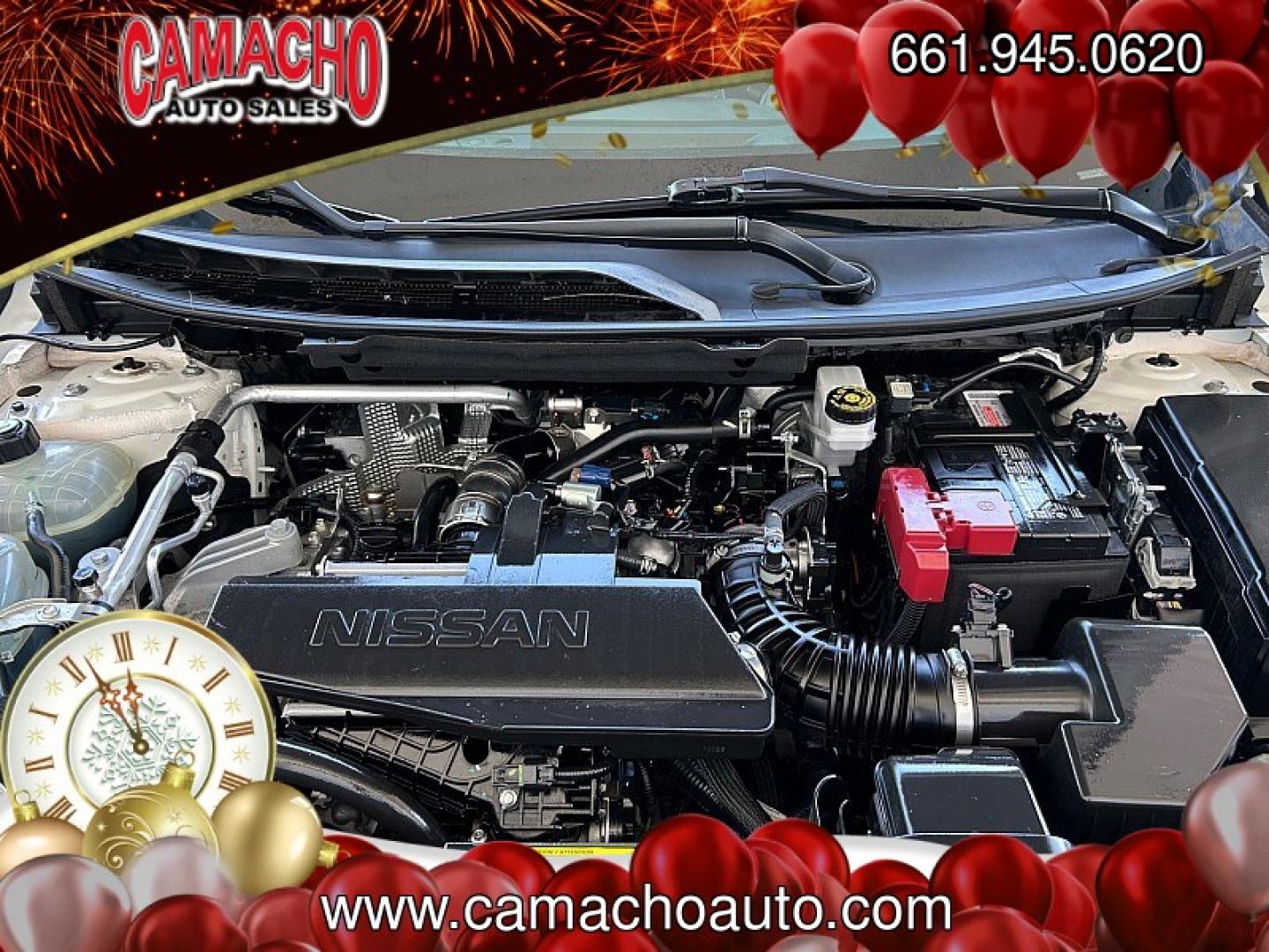 2024 White Nissan Rogue (5N1BT3AA4RC) with an 3-Cyl Turbo 1.5 Liter engine, Automatic CVT transmission, located at 412 Auto Vista Drive, Palmdale, CA, 93551, (661) 945-0620, 34.592636, -118.136681- Photo#30