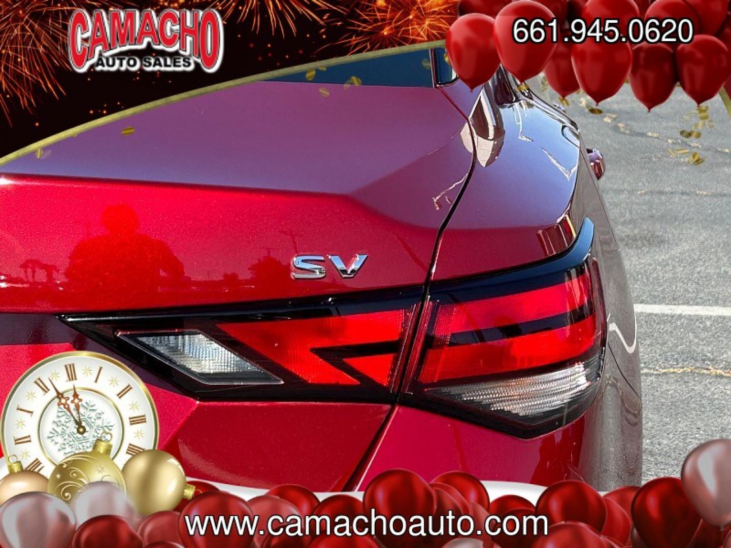2024 RED Nissan Sentra (3N1AB8CV5RY) with an 4-Cyl 2.0 Liter engine, Automatic CVT w/Xtronic transmission, located at 412 Auto Vista Drive, Palmdale, CA, 93551, (661) 945-0620, 34.592636, -118.136681- Photo#12